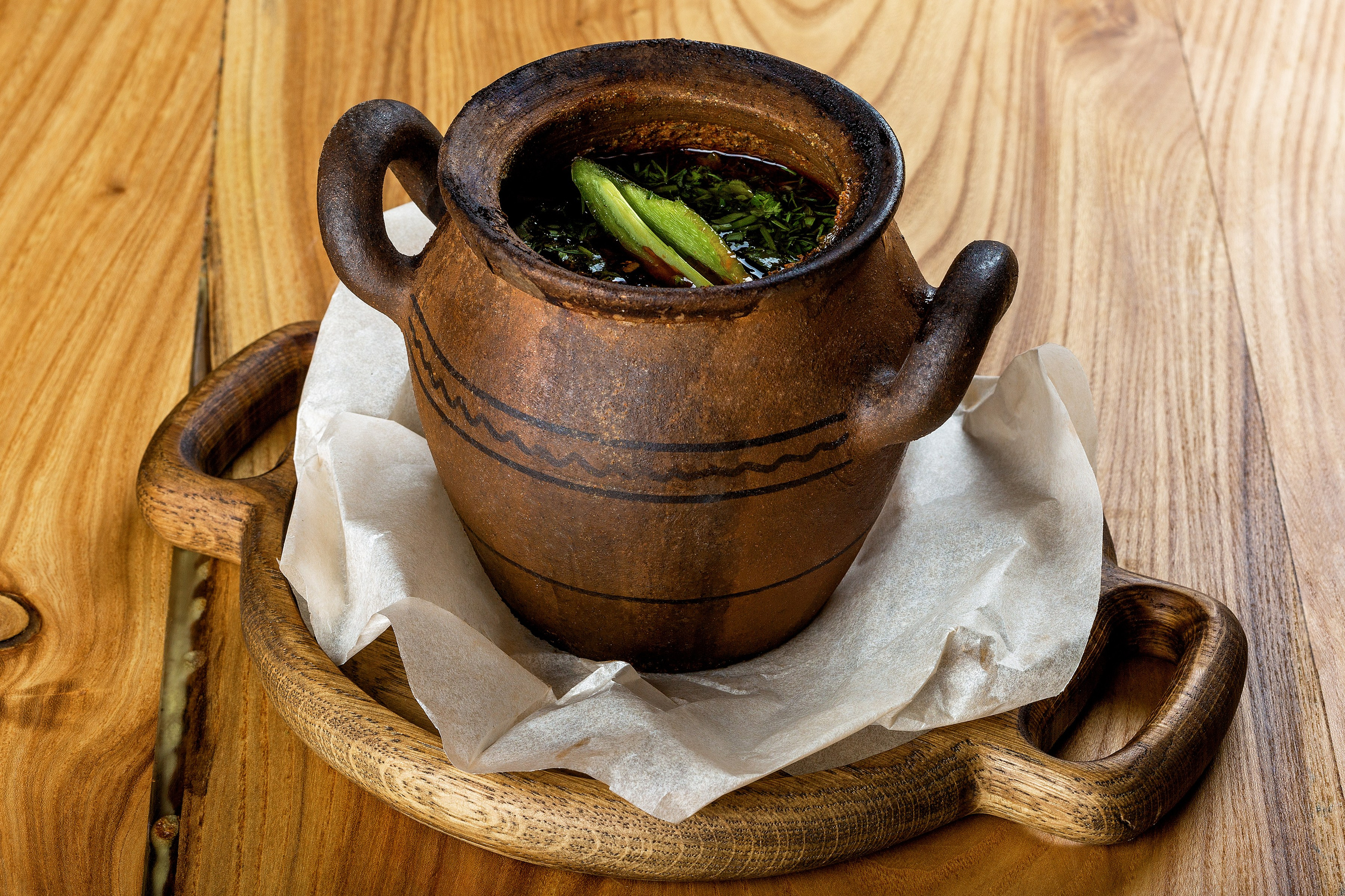 Суп в горшочке