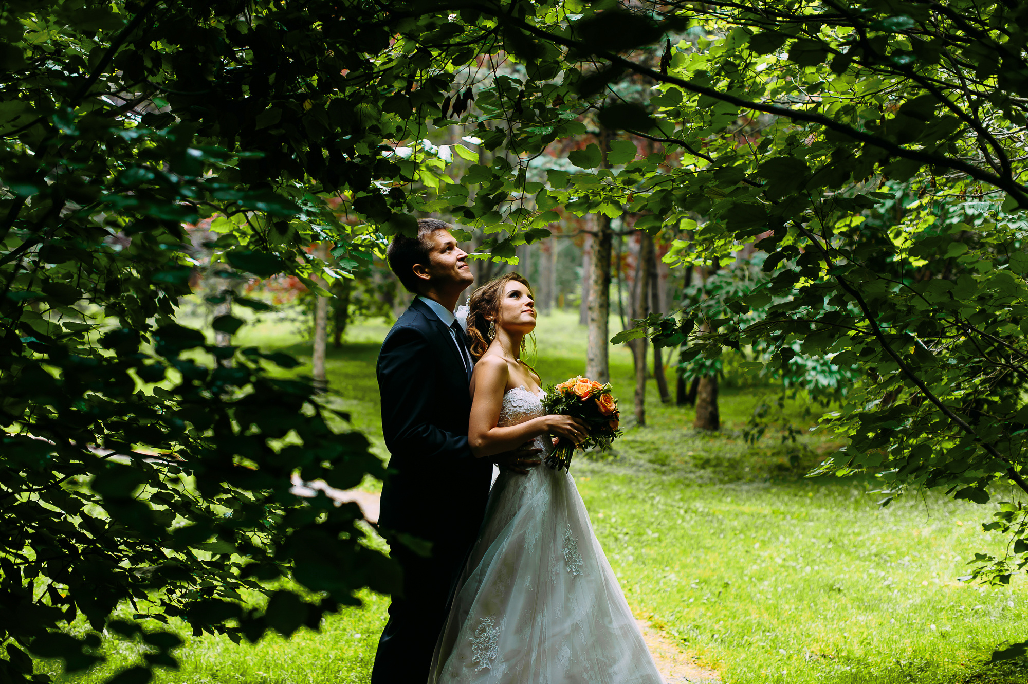 Анна и Дмитрий. Свадебный и семейный фотограф в Новосибирске Александр Счастный