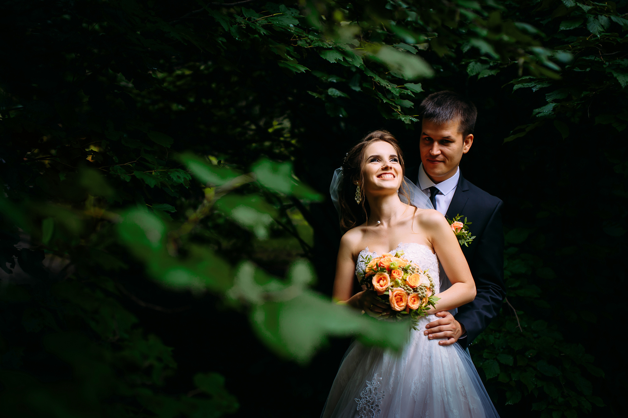 Анна и Дмитрий. Свадебный и семейный фотограф в Новосибирске Александр Счастный