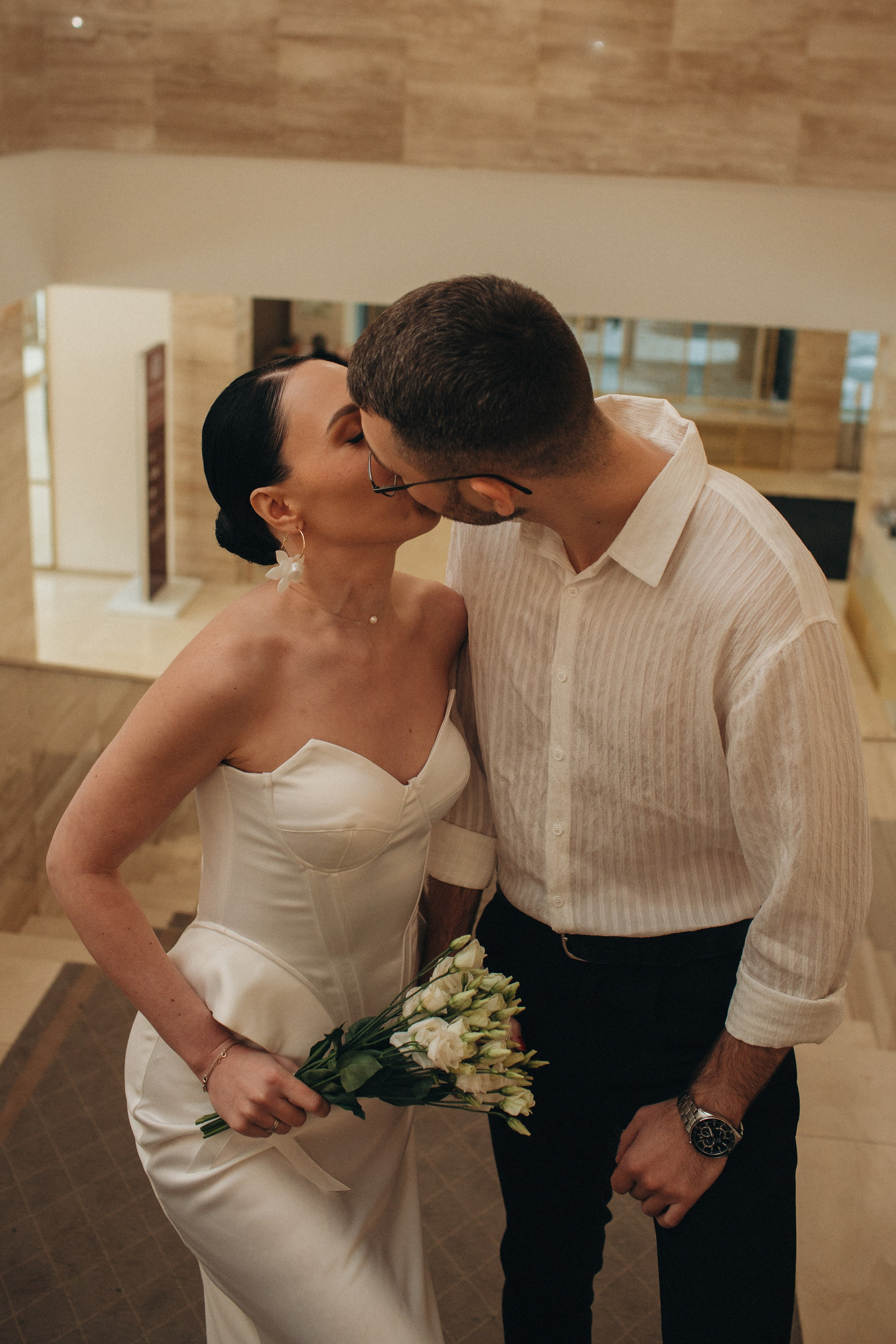 Лера & Серёжа. Роспись и съёмка в студии. Семейный фотограф в Москве