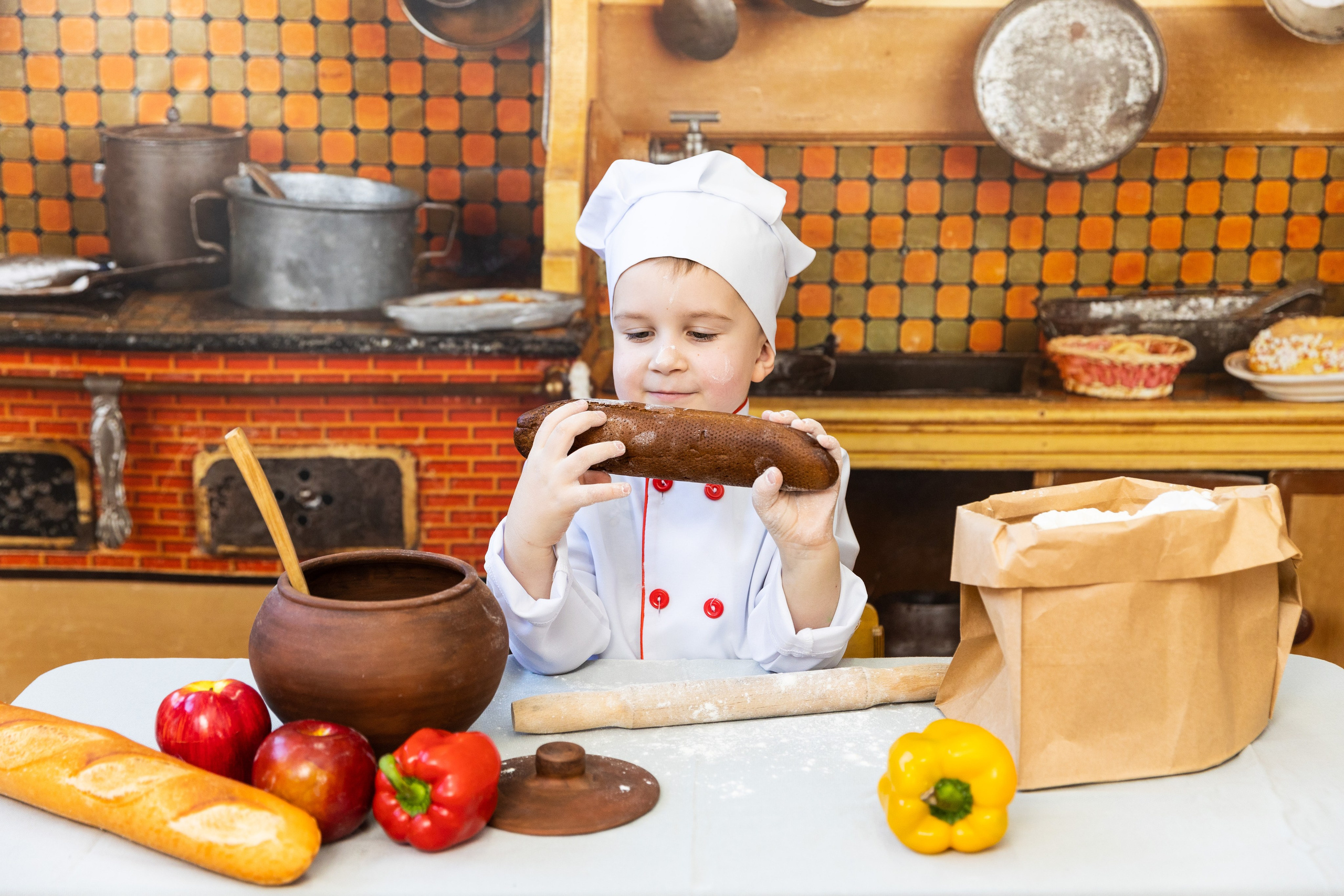 Тематическая «Поварята». Семейный, детский, школьный фотограф в Благовещенске Яна Белоусова