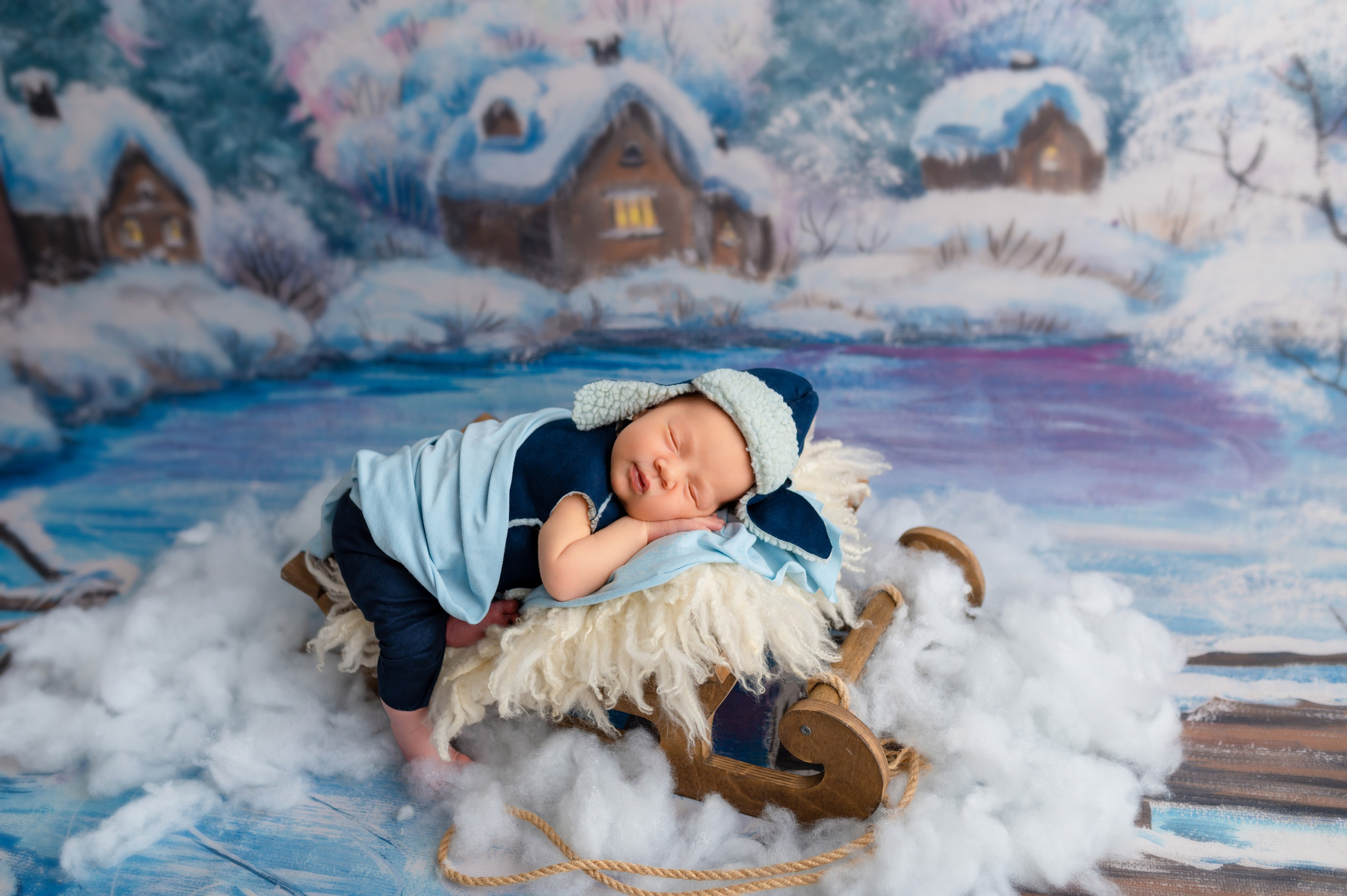 Новорожденные мальчики. Детский фотограф в городе Жуковский Алиса Коробанова