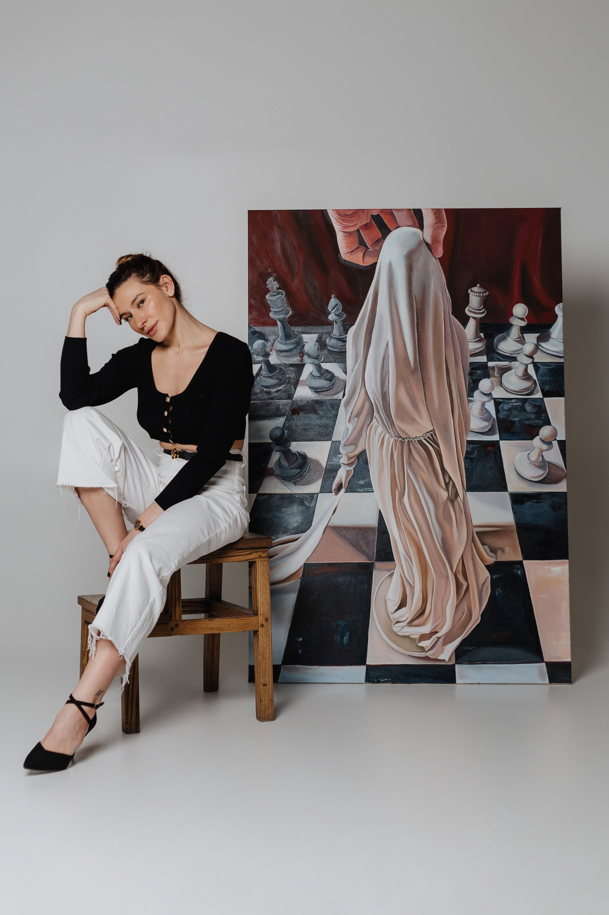 Художница Аня. Портретный фотограф Москва Юлия Трякина