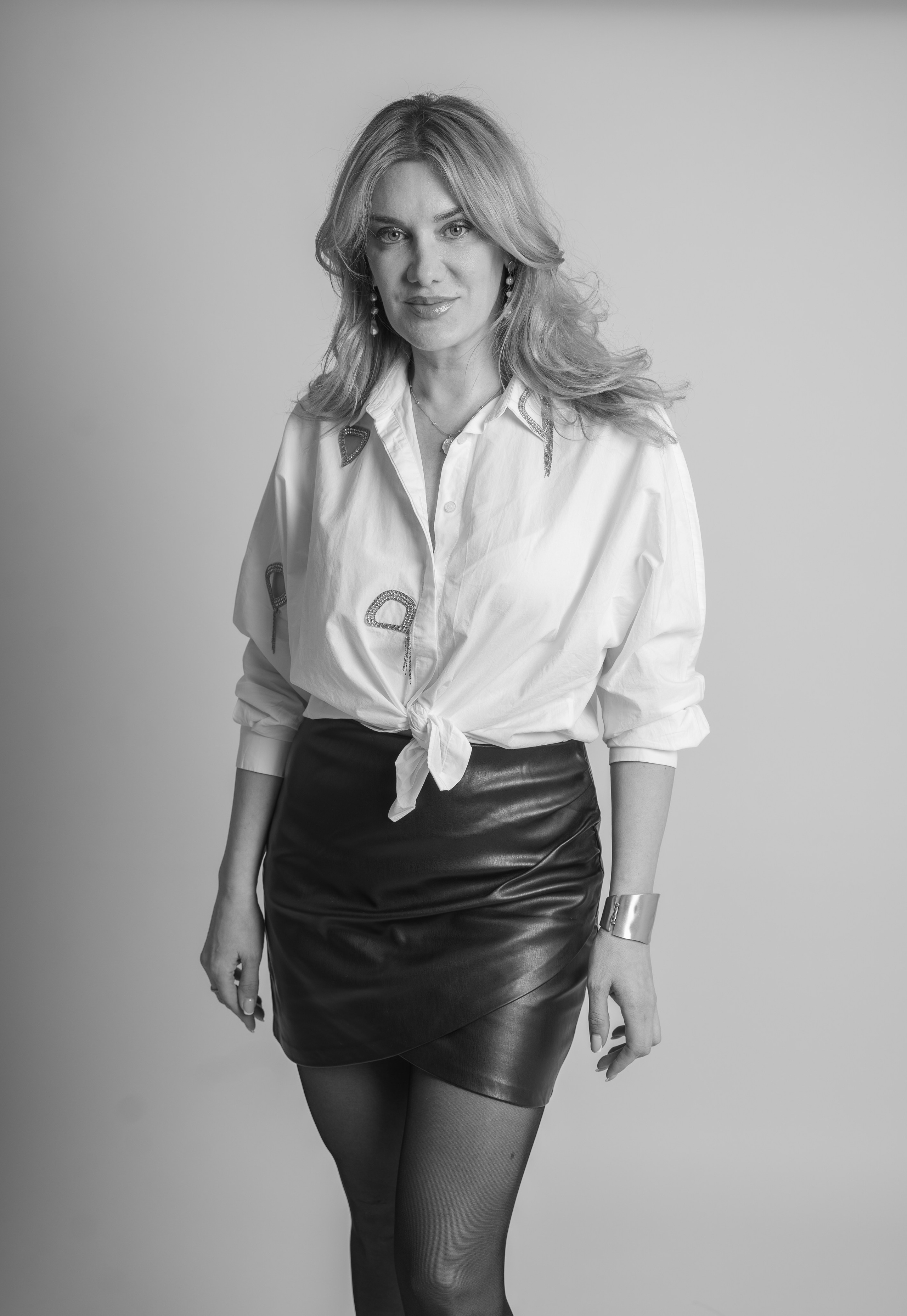 Черно-белая фотосессия