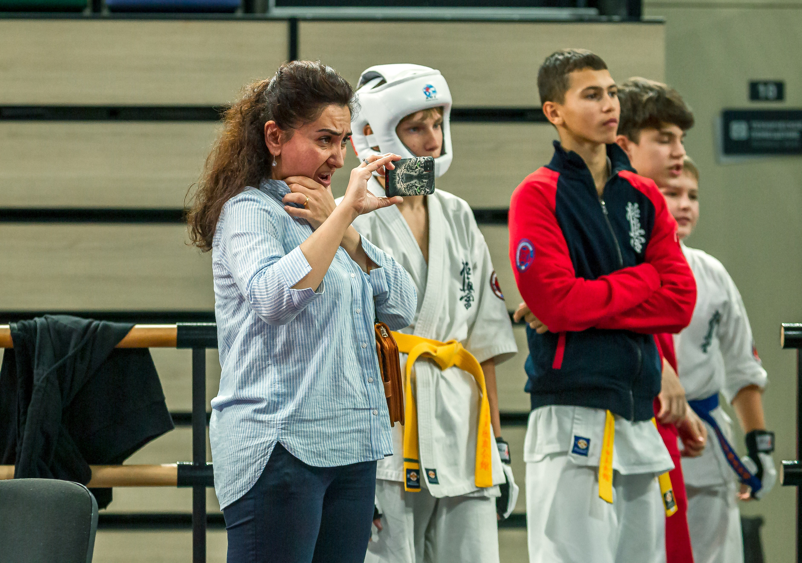 Первенство Московской области по Киокушин в СК «Жаворонки». Репортажная съемка в Москве и области. Анималистика