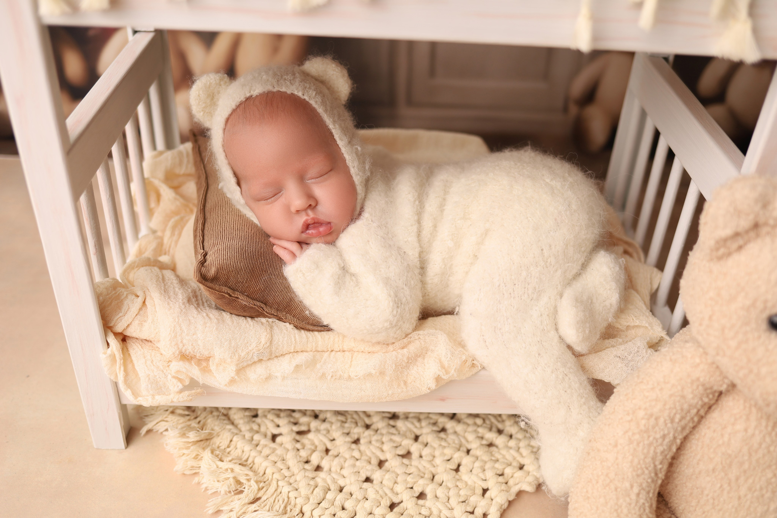 Близняшки. Фотограф новорожденных в Москве и Московской области Наталья Збиглей