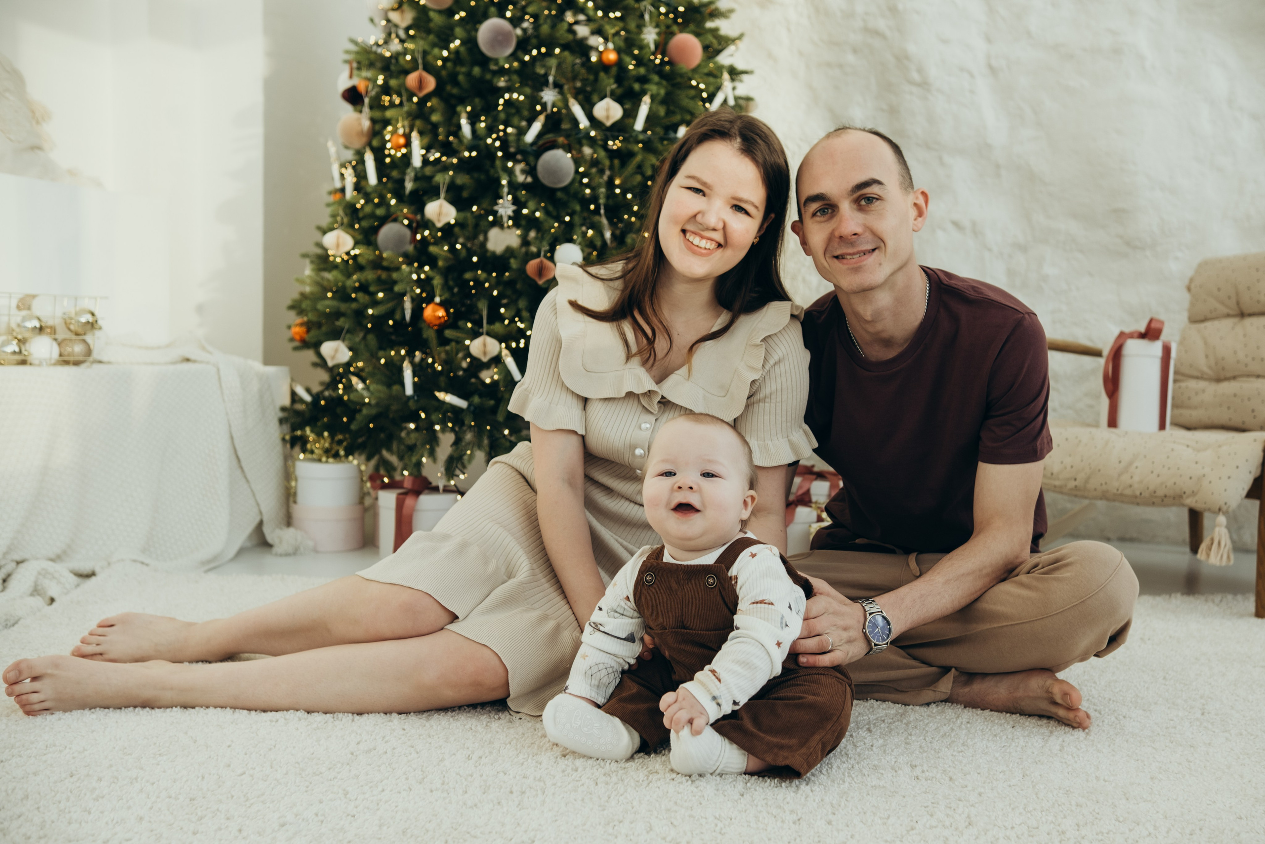 Первый Новый год для Вовочки!. Фотограф Евгения Войко Тюмень