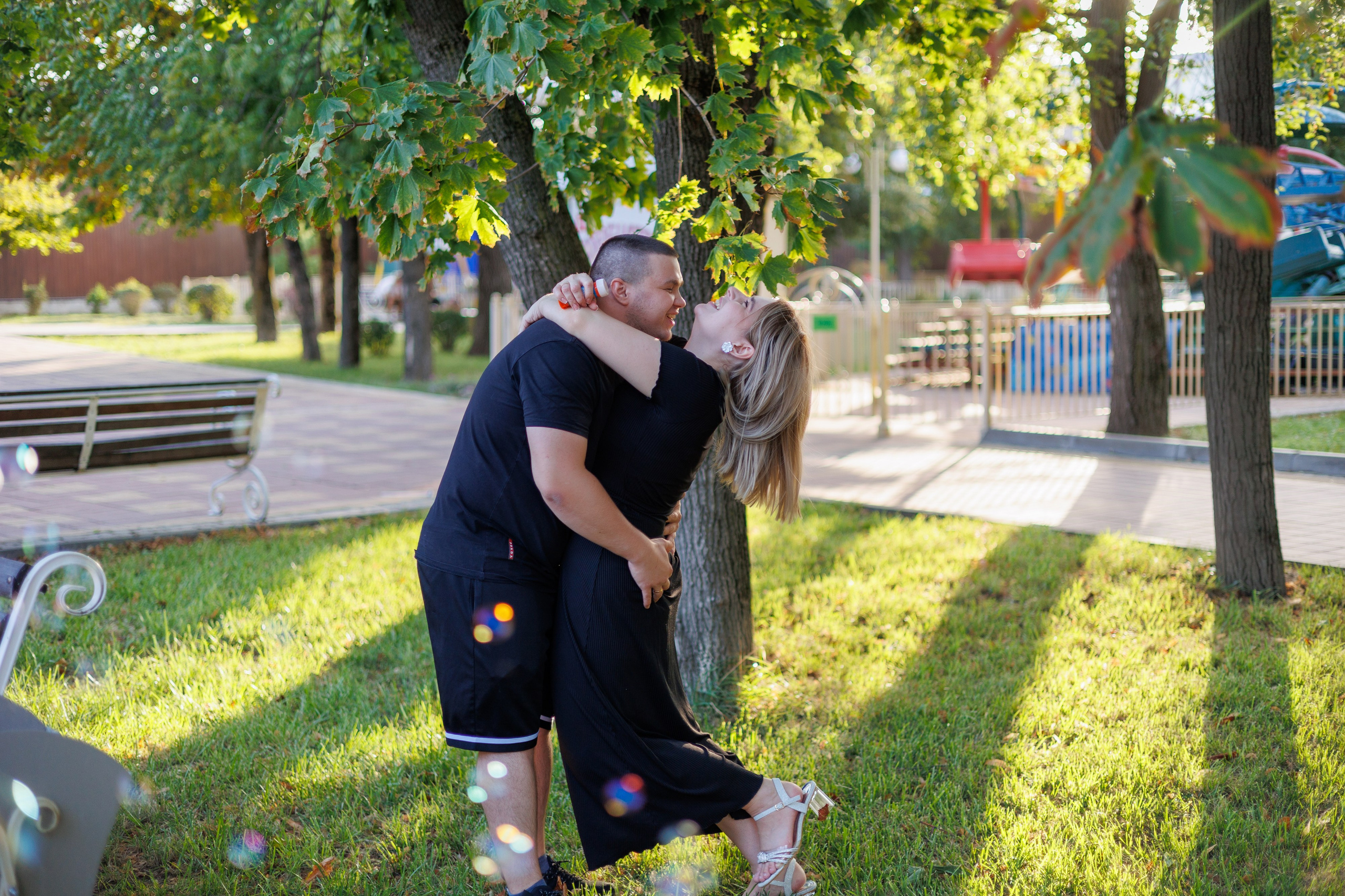 Прогулка в парке. Свадебный и семейный фотограф в Армавире