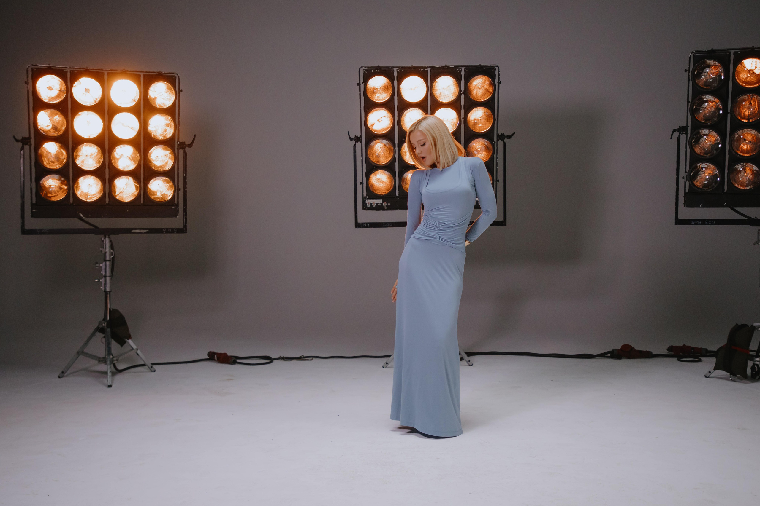 Съемка клипа Юлианны Карауловой и Бьянки. Фотограф в Москве и Санкт-Петербурге Дарина