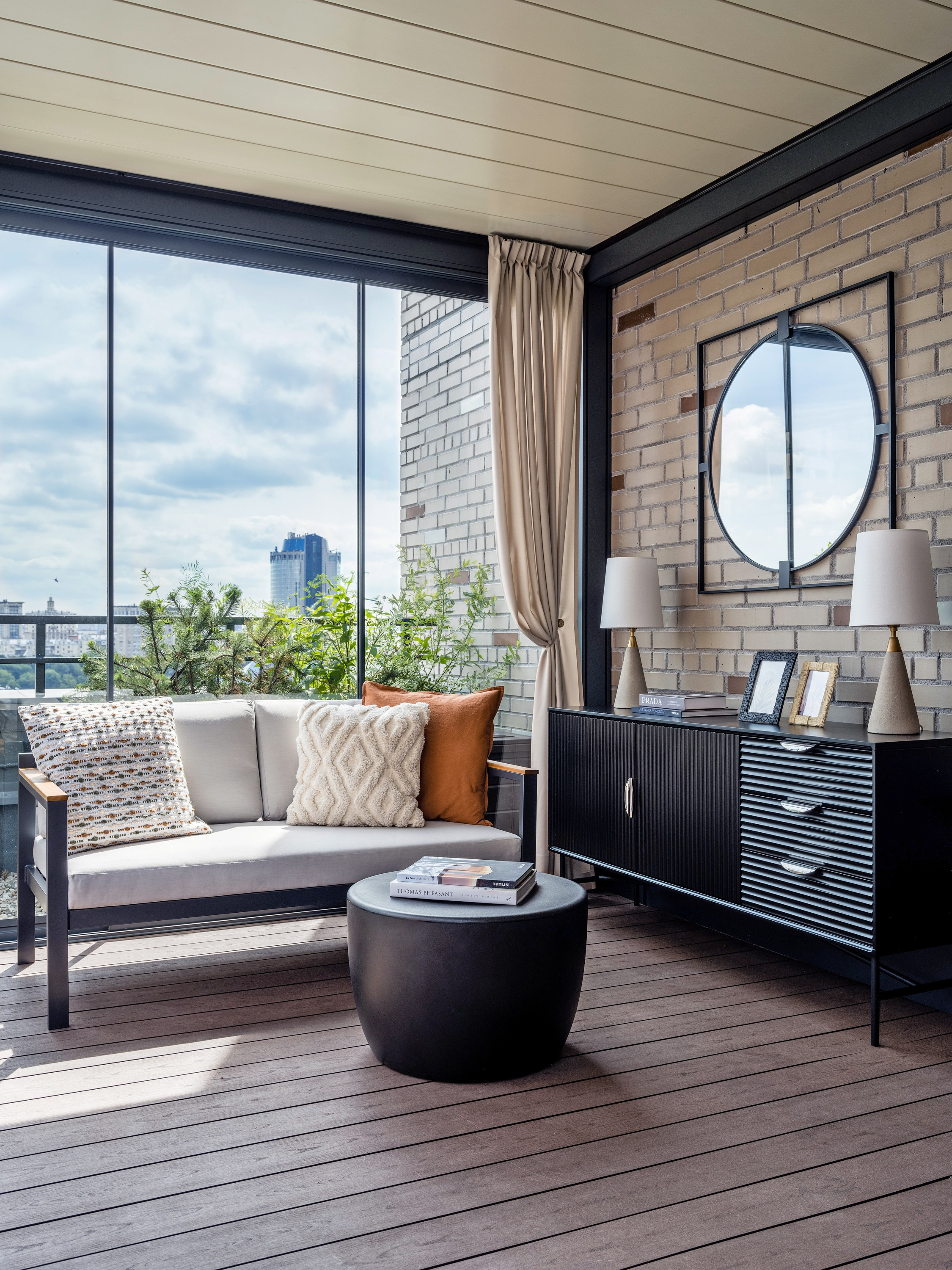 Дизайн интерьера террасы