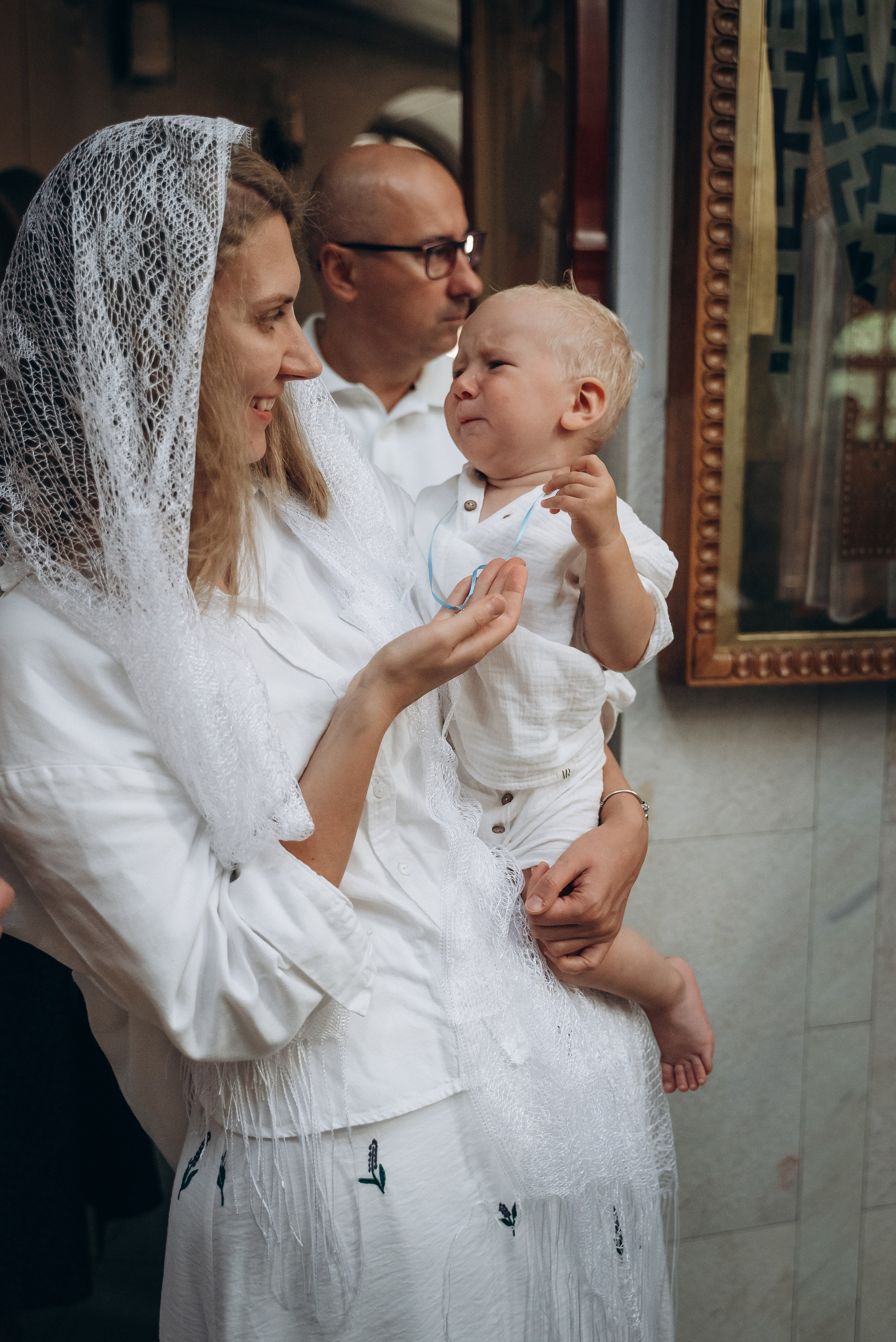 Крещение Демьяна. Семейный фотограф в Минске Дарья Дреко