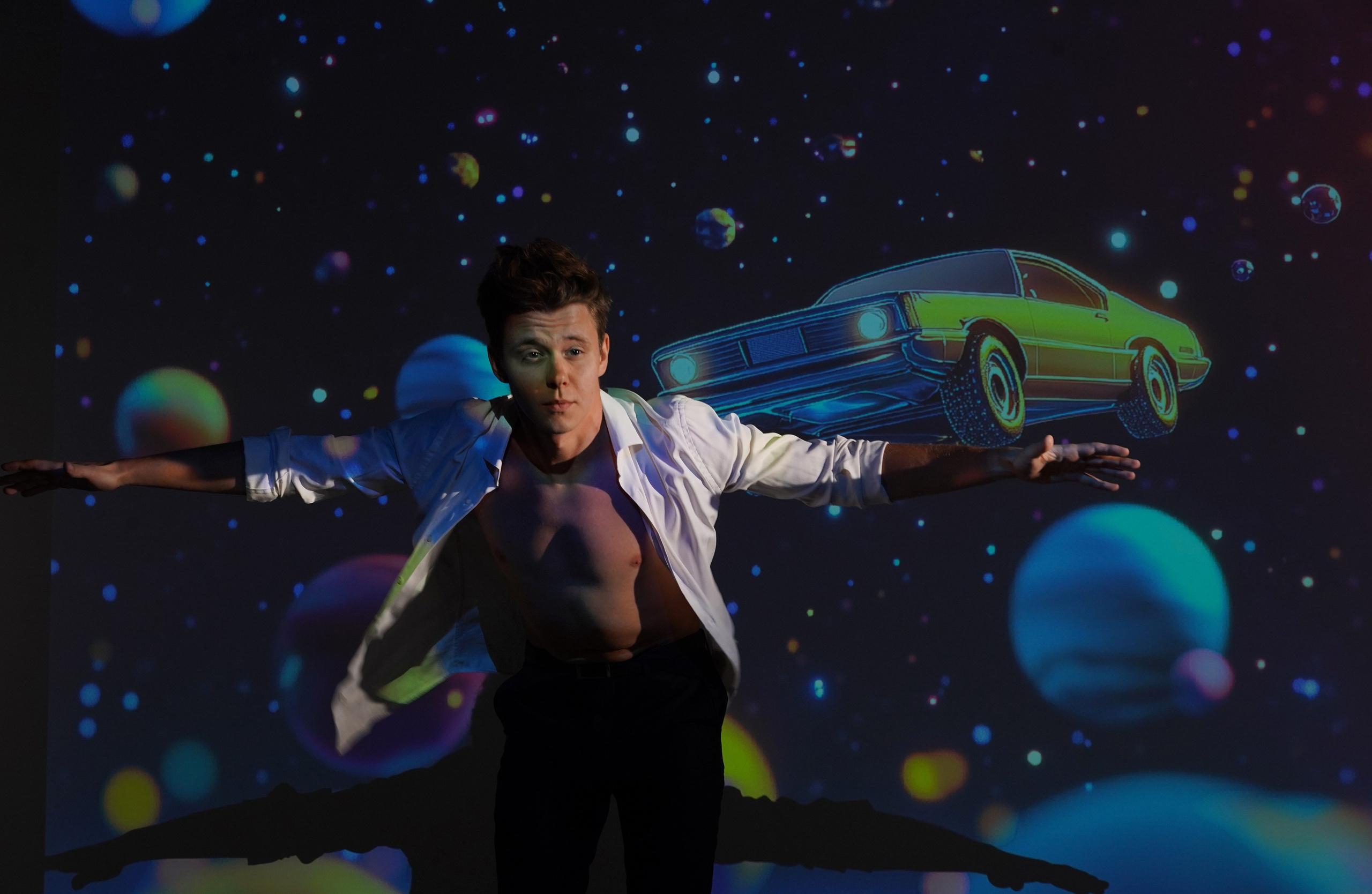 Фотосессия с проектором. Студийный и портретный фотограф в САНКТ-ПЕТЕРБУРГЕИрина Махаон