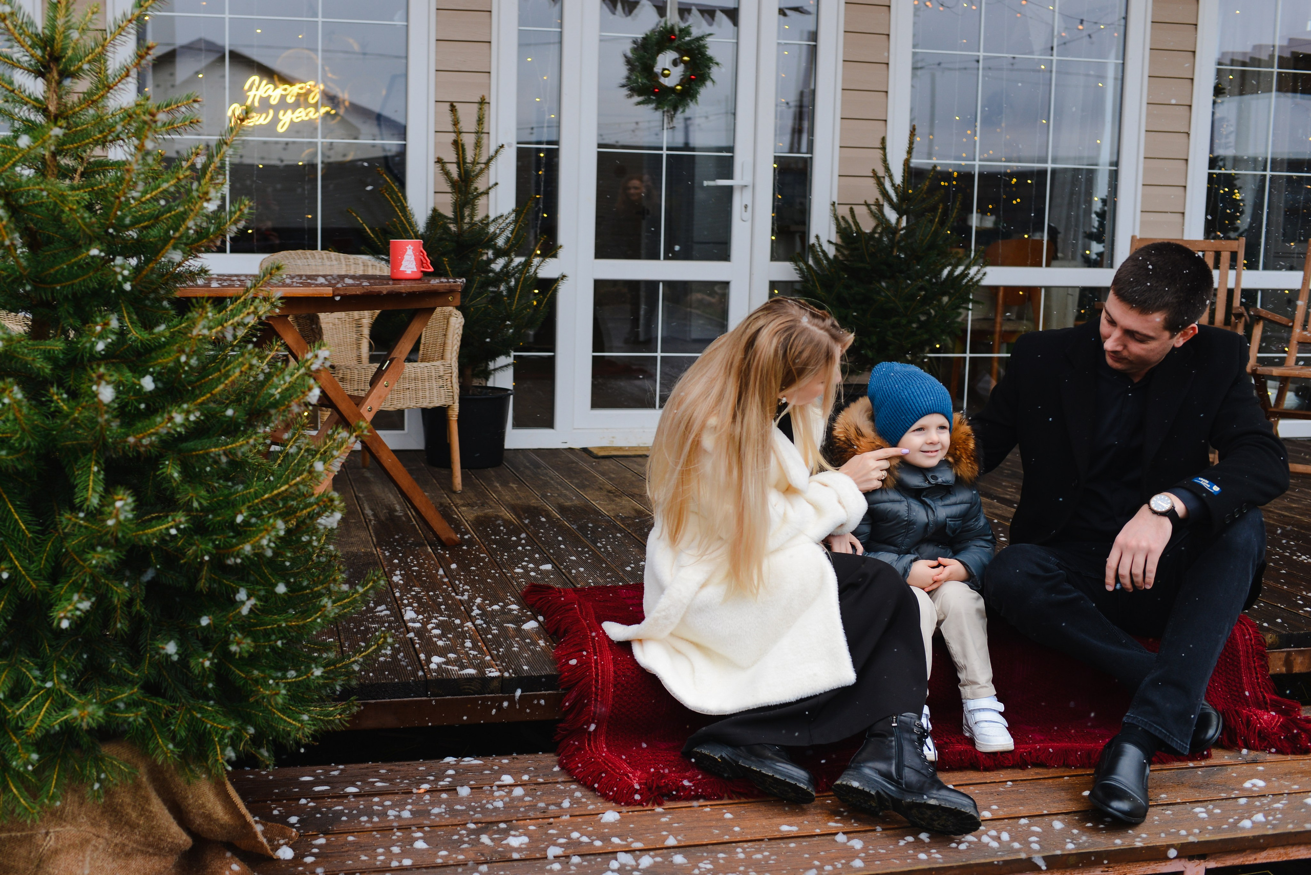 Новогодняя семейная. Фотограф Ярута Оксана / Ростов-на-Дону