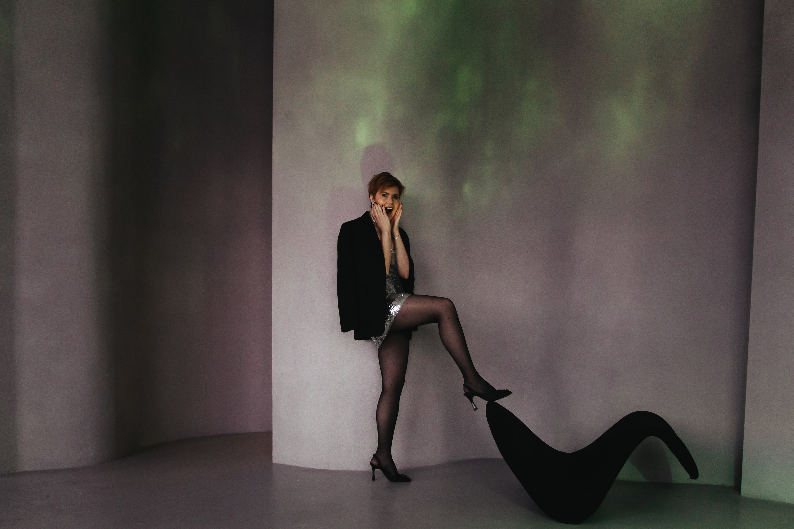 Анастасия. Портрет в студии. Новогодняя фотосессия Екатеринбург. Фотограф в Екатеринбурге Пойгина Елена