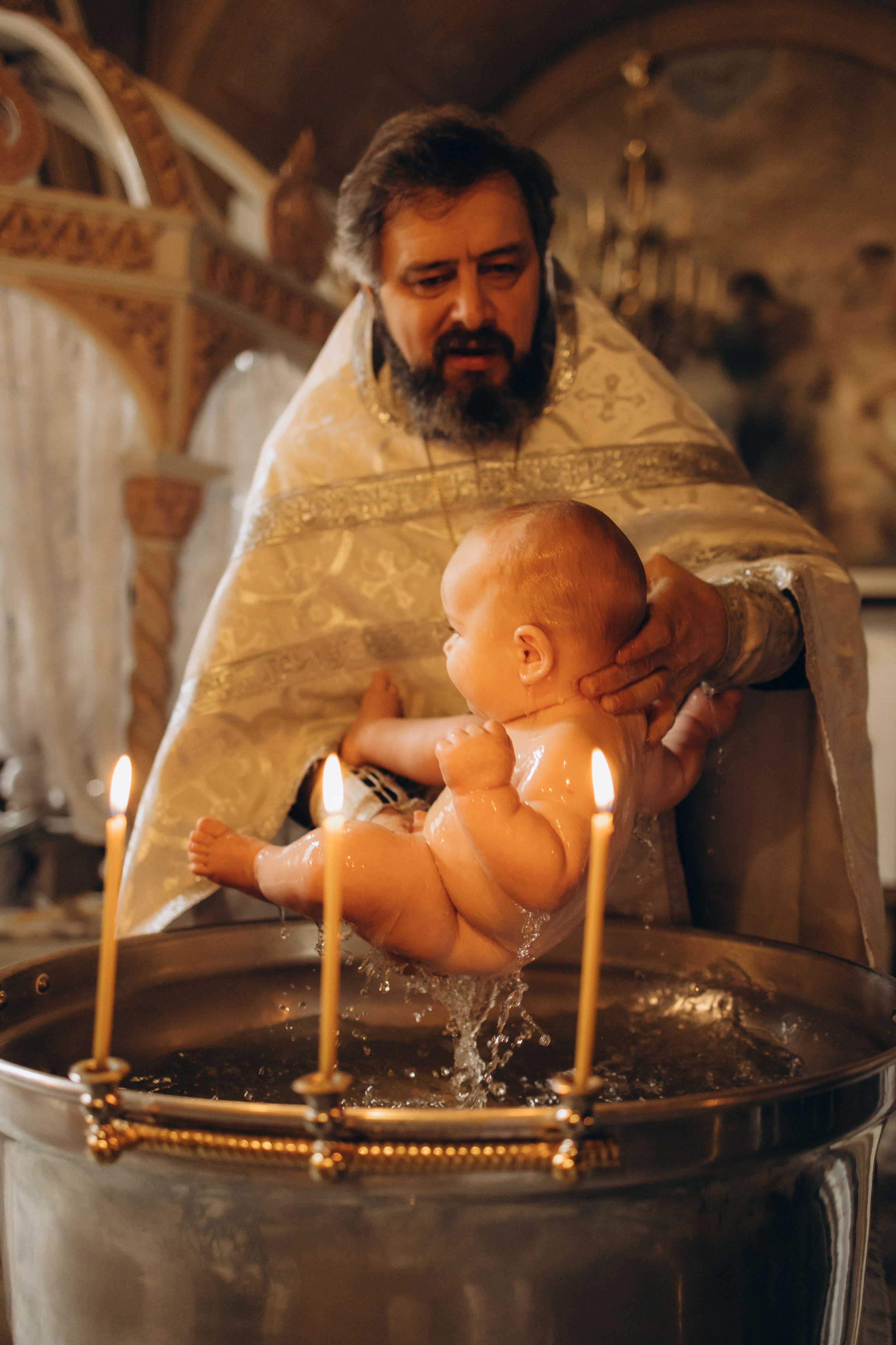 Крещение Макара. Семейный фотограф Москва Наталия Осьмакова
