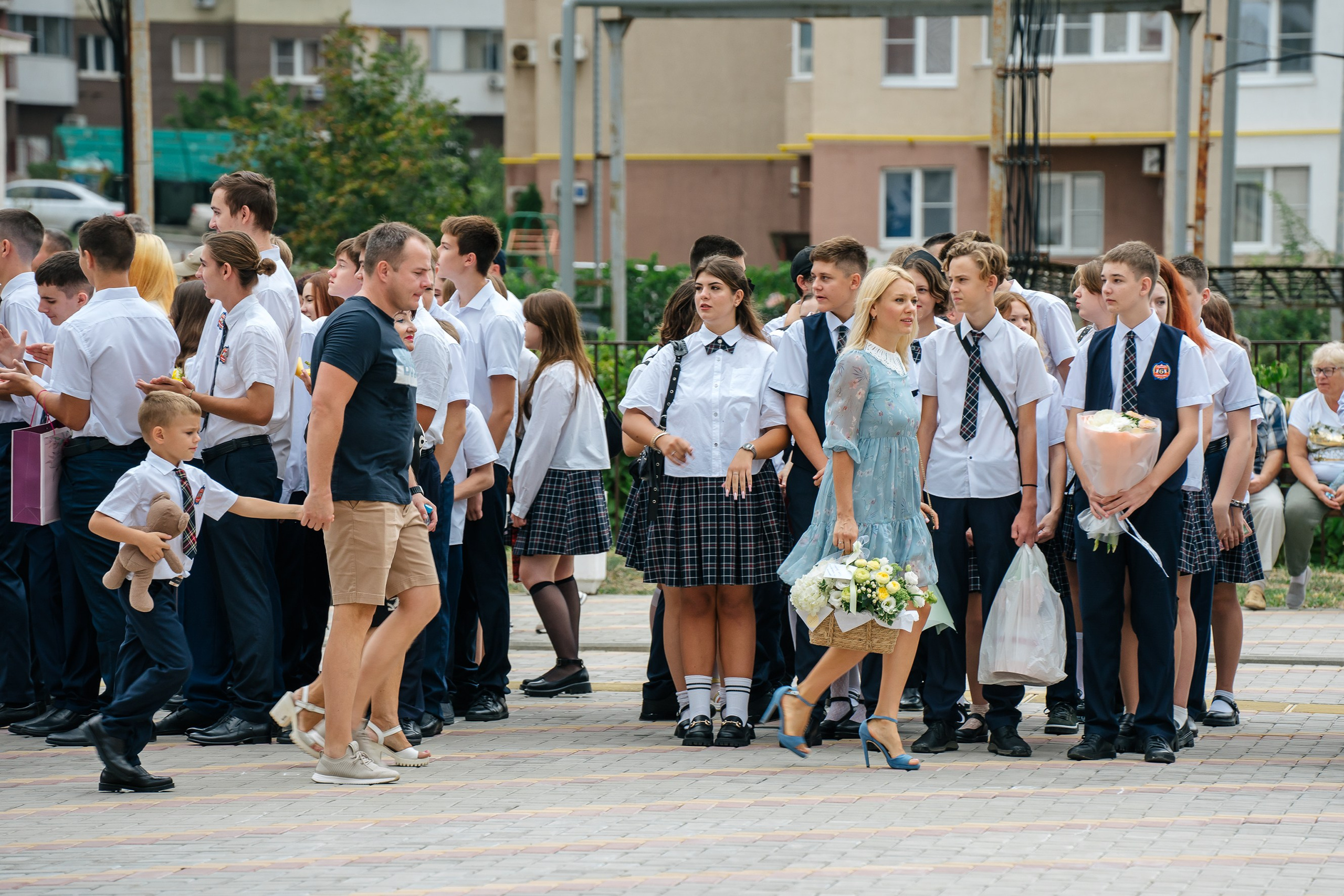 1 сентября. Выпускные альбомы, школьные фотосессии в городе Новороссийске
