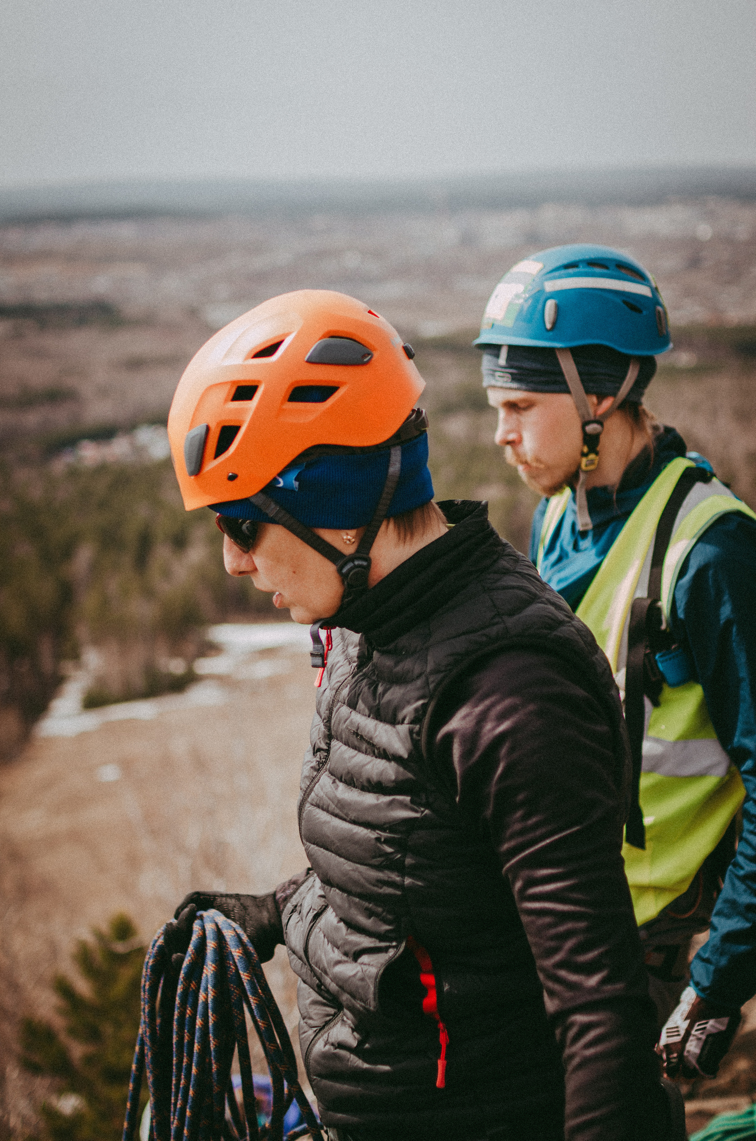 Скальная тренировка. 24 апрель, 2022. Семейный фотограф в Екатеринбурге Всеволод и Марина Пономаревы