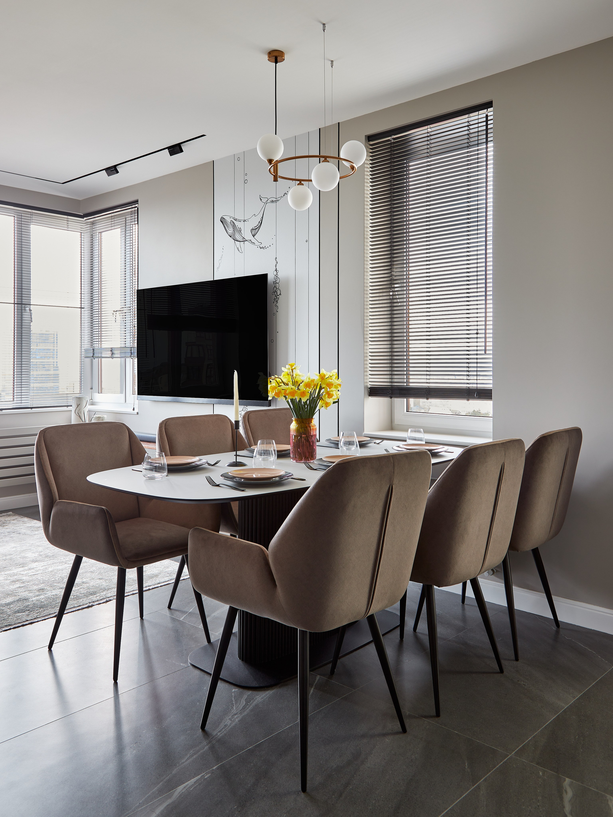 Реализованный проект дизайнера Елены Луговской. Интерьерный фотограф Краснодар. Галина Ладыгина