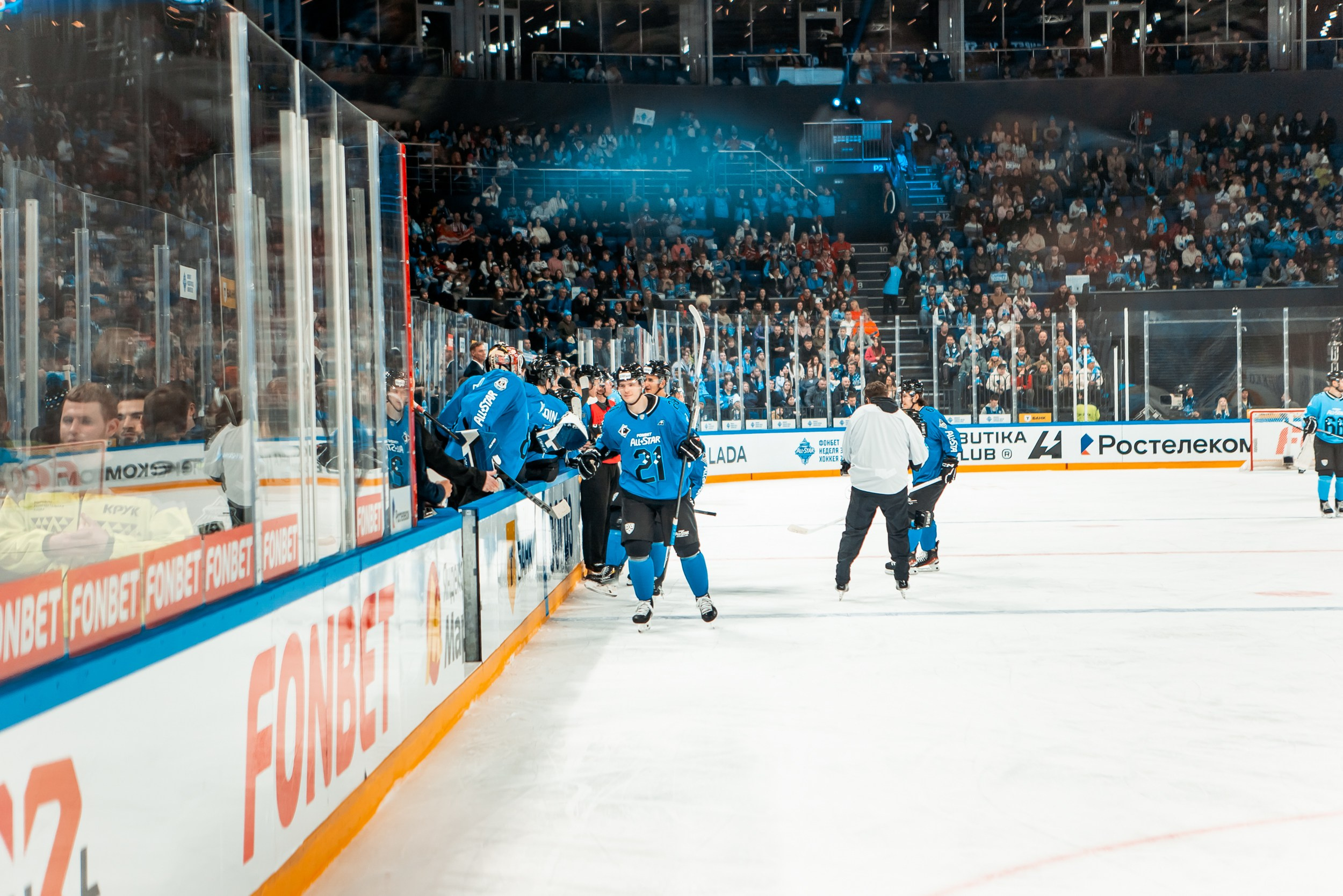 KHL All-Star 2025. Репортажный фотограф в Сочи Дмитрий Ветринский