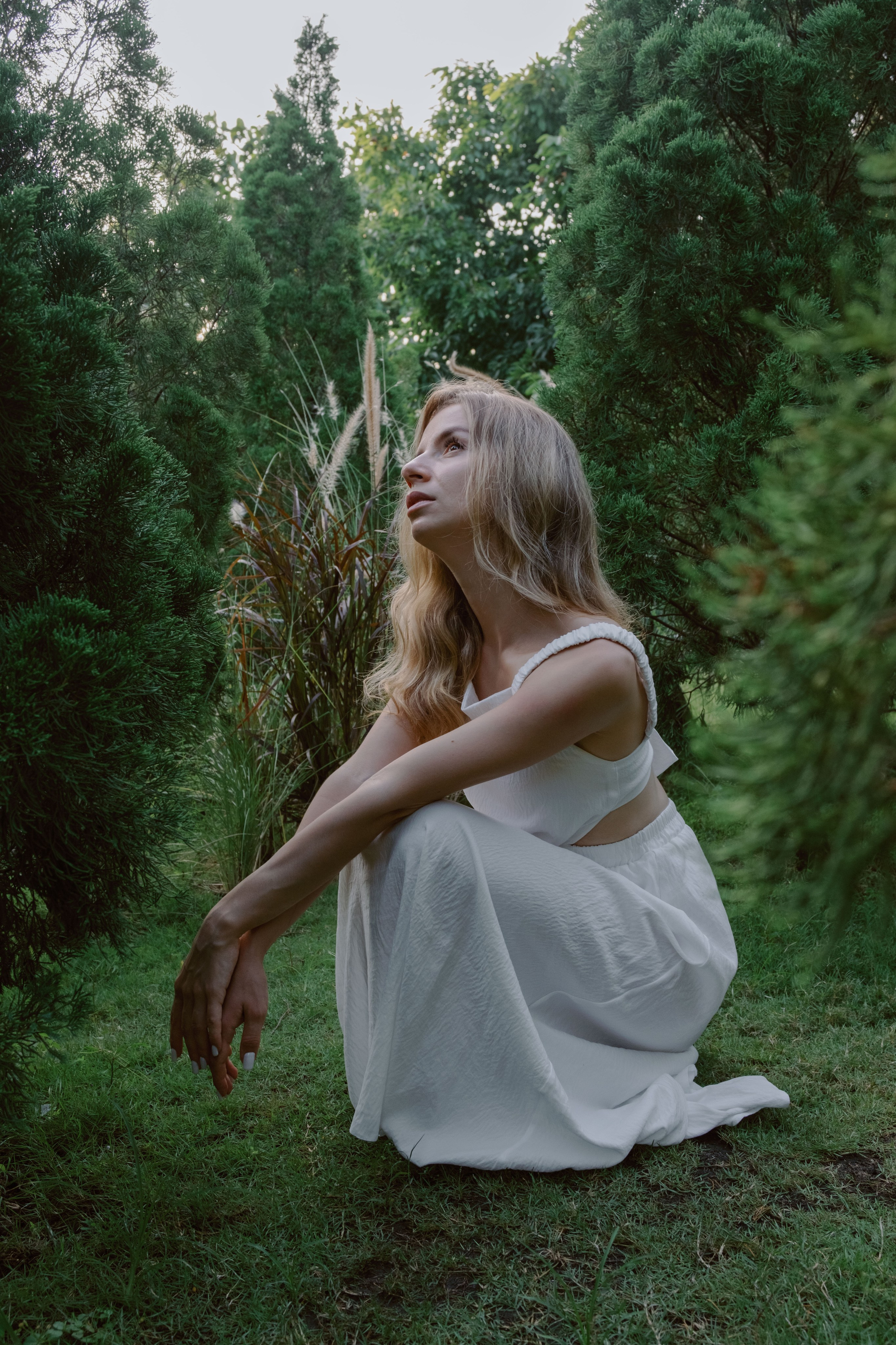 Natasha. Among these firs. Portrait photographer Nha Trang | Julia Meshanina