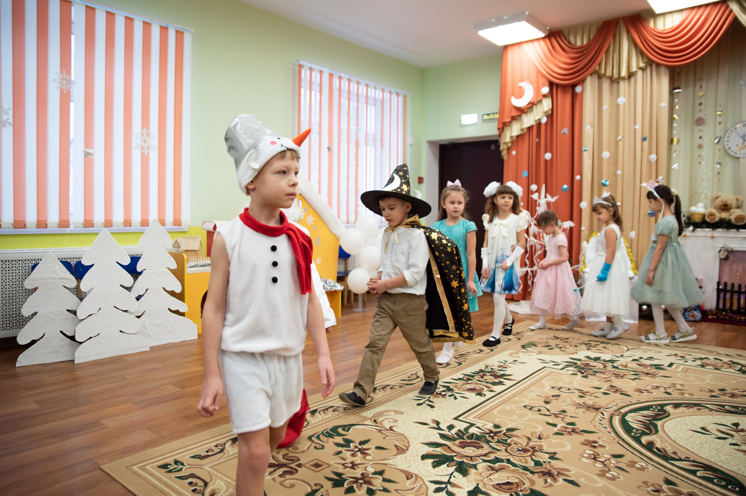 Детский сад. Новогодний утренник. Семейный и детский фотограф в Туле Светлана Воронкова