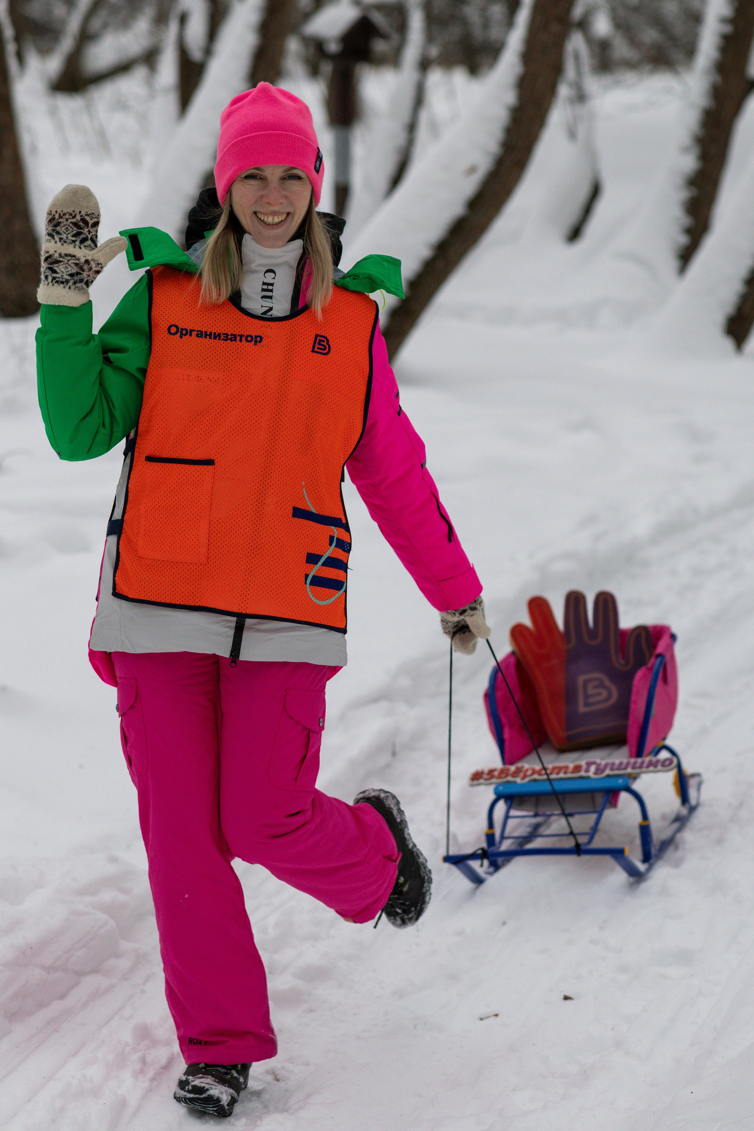 196 забег 5 вёрст в Тушино, 17.01.26. Фотограф Сергей Ловкий