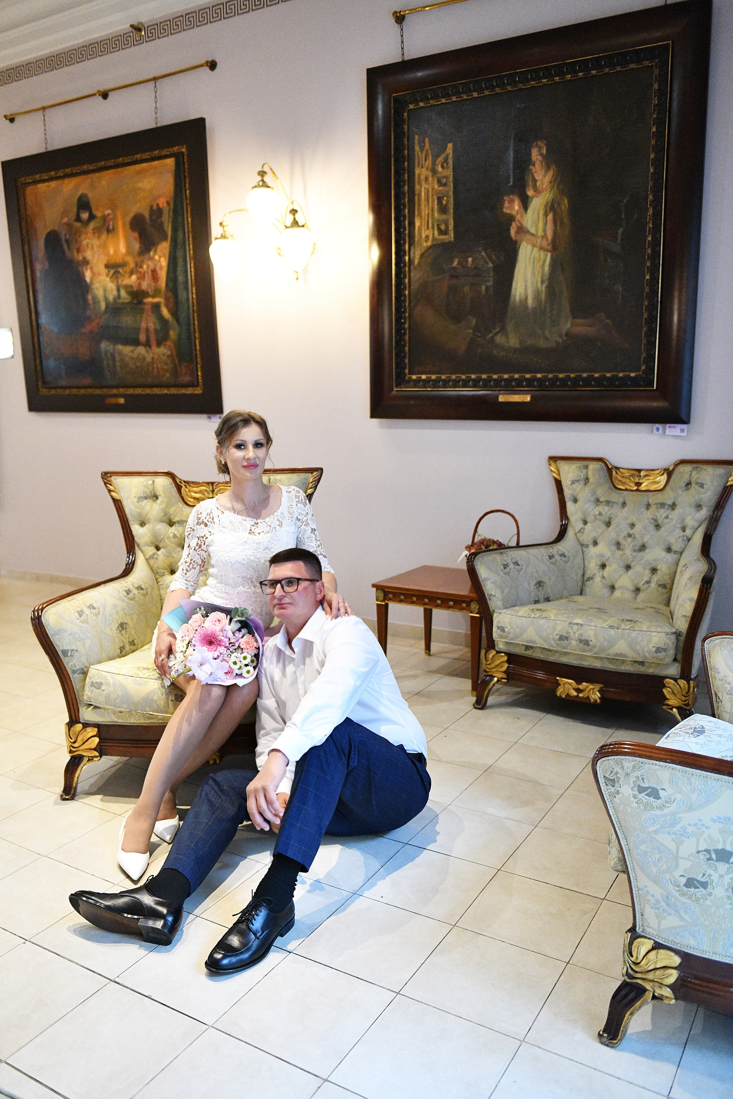 Регистрация брака Наталии и Андрея в гостинице Националь. Свадебный и портретный фотограф в Москве Галина Борисова