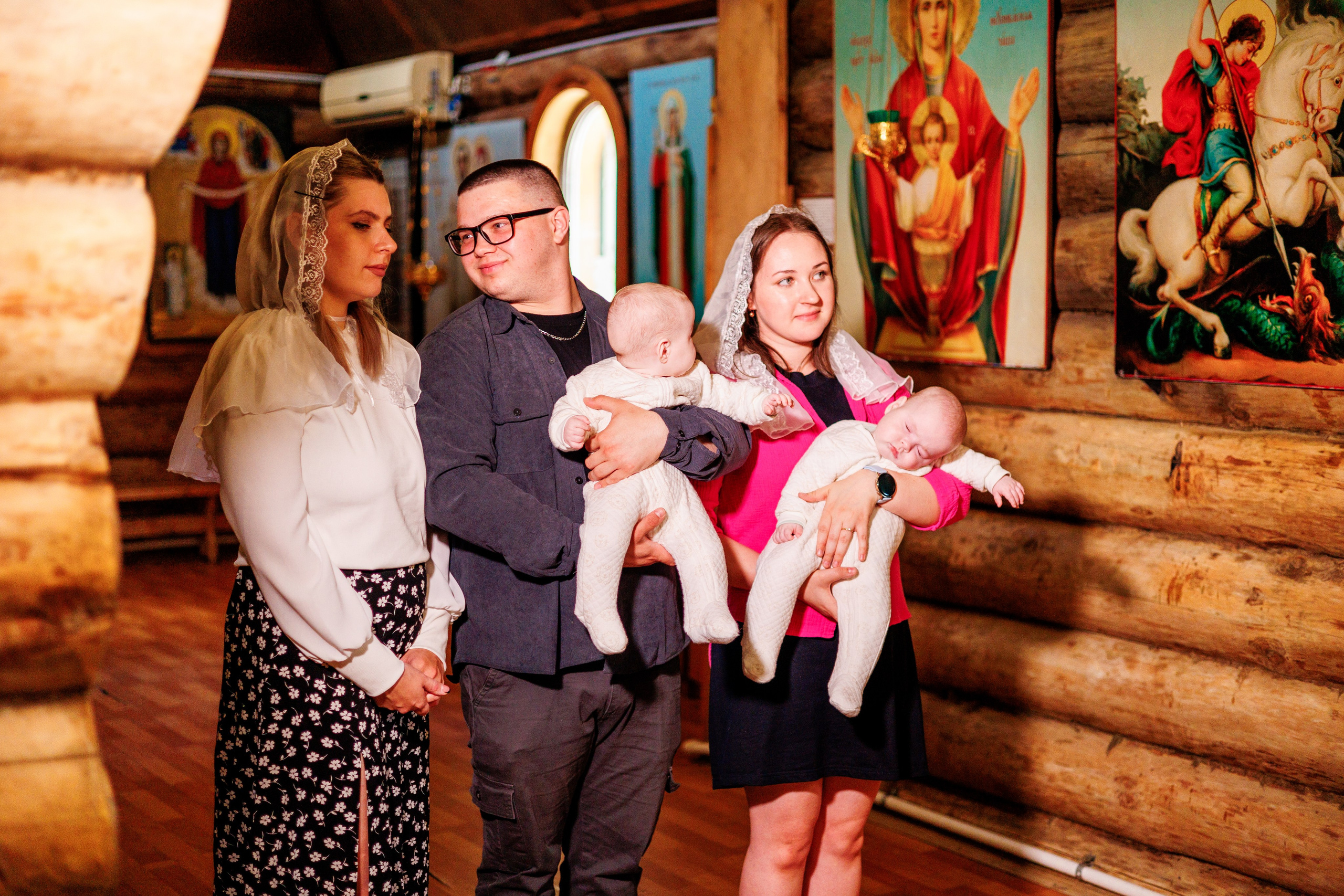 Крещение близняшек. Свадебный и семейный фотограф в Армавире