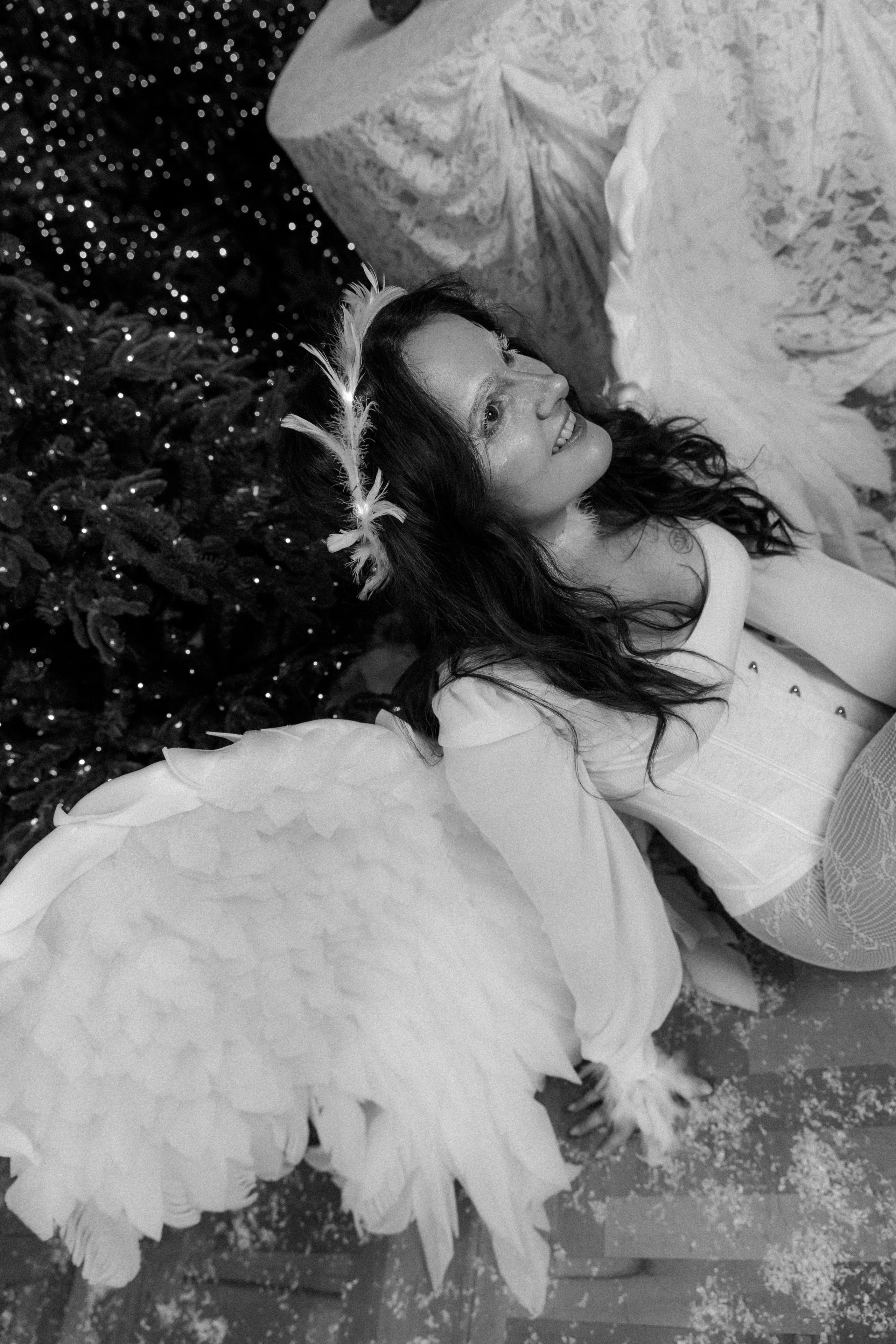 Фотосессия с крыльями ангела. Фотограф в Новосибирске Екатерина Васильева