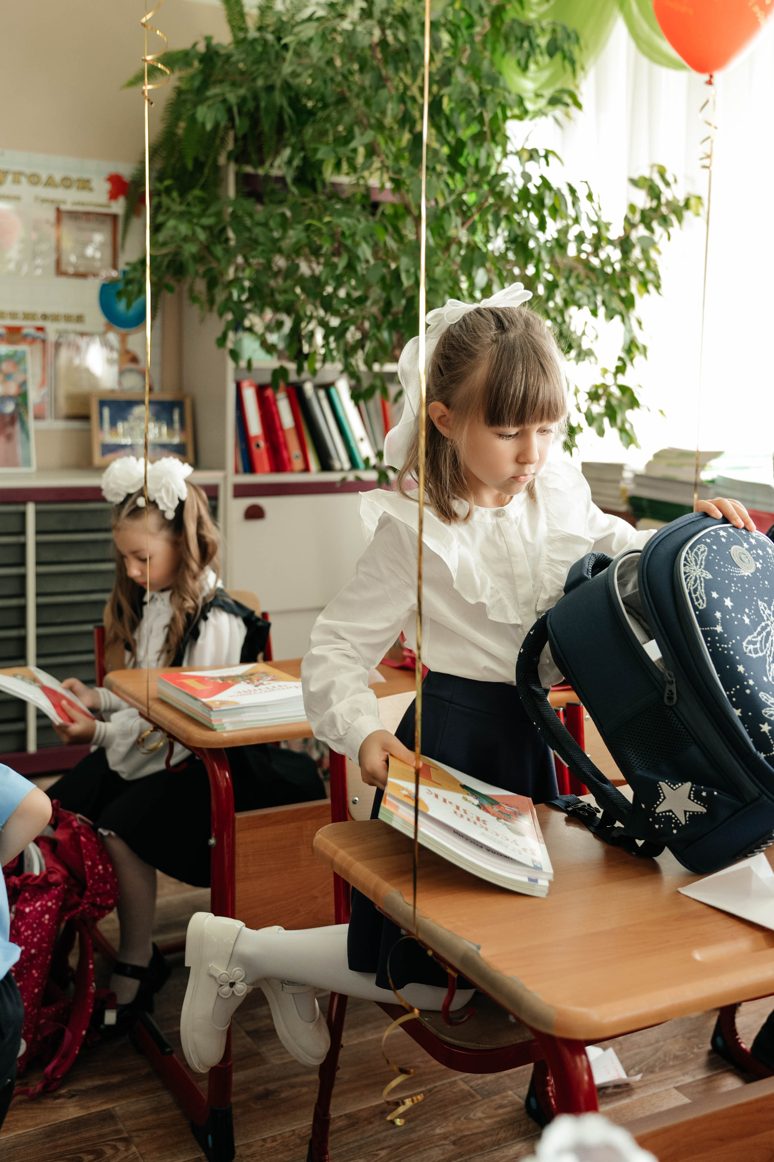 1 сентября, 1-й класс. Свадебный фотограф Москва Александра Аверкова