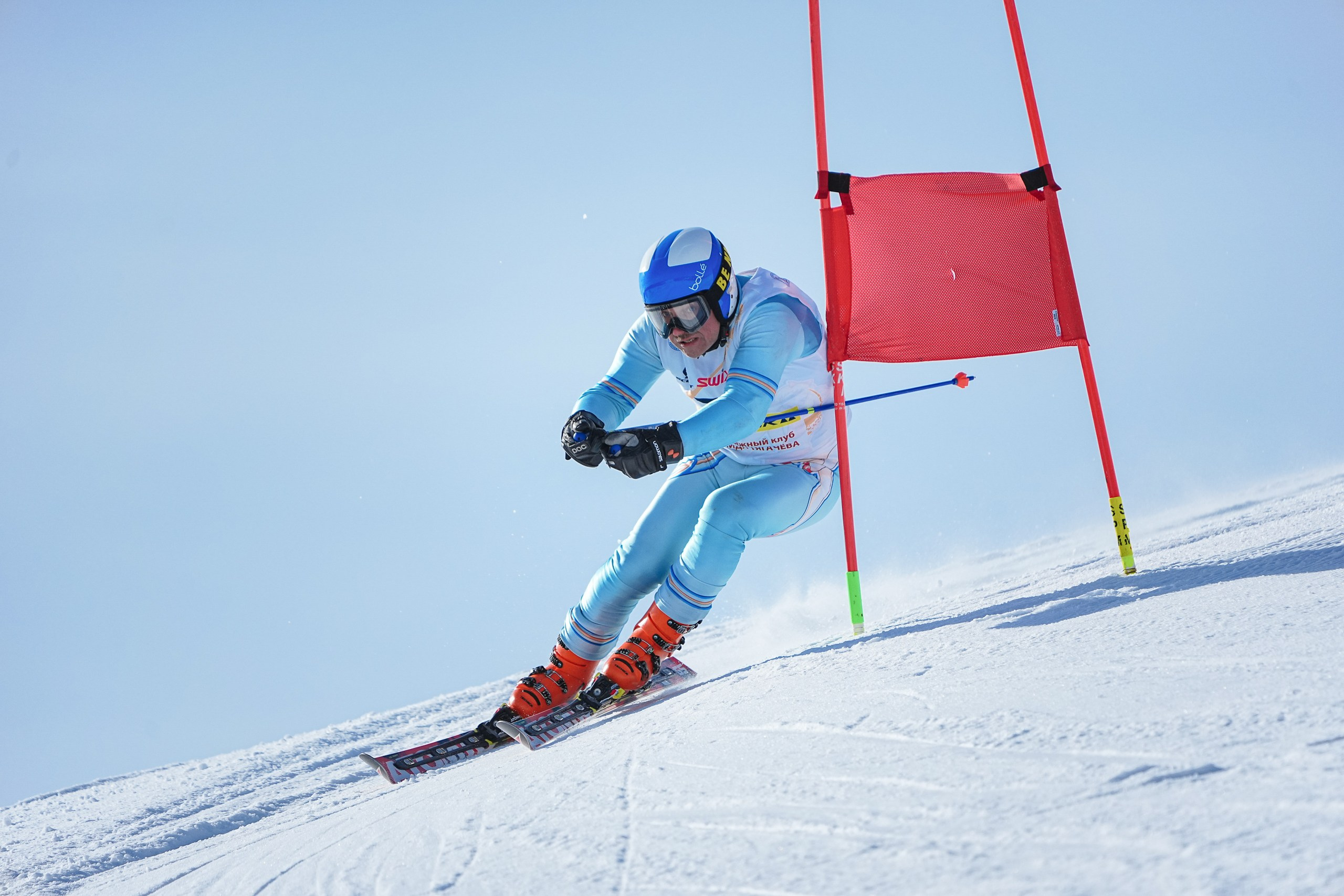 Соревнования «Приз горнолыжного клуба Леонида Тягачева», GS, 2024. Фотограф Студитский Евгений