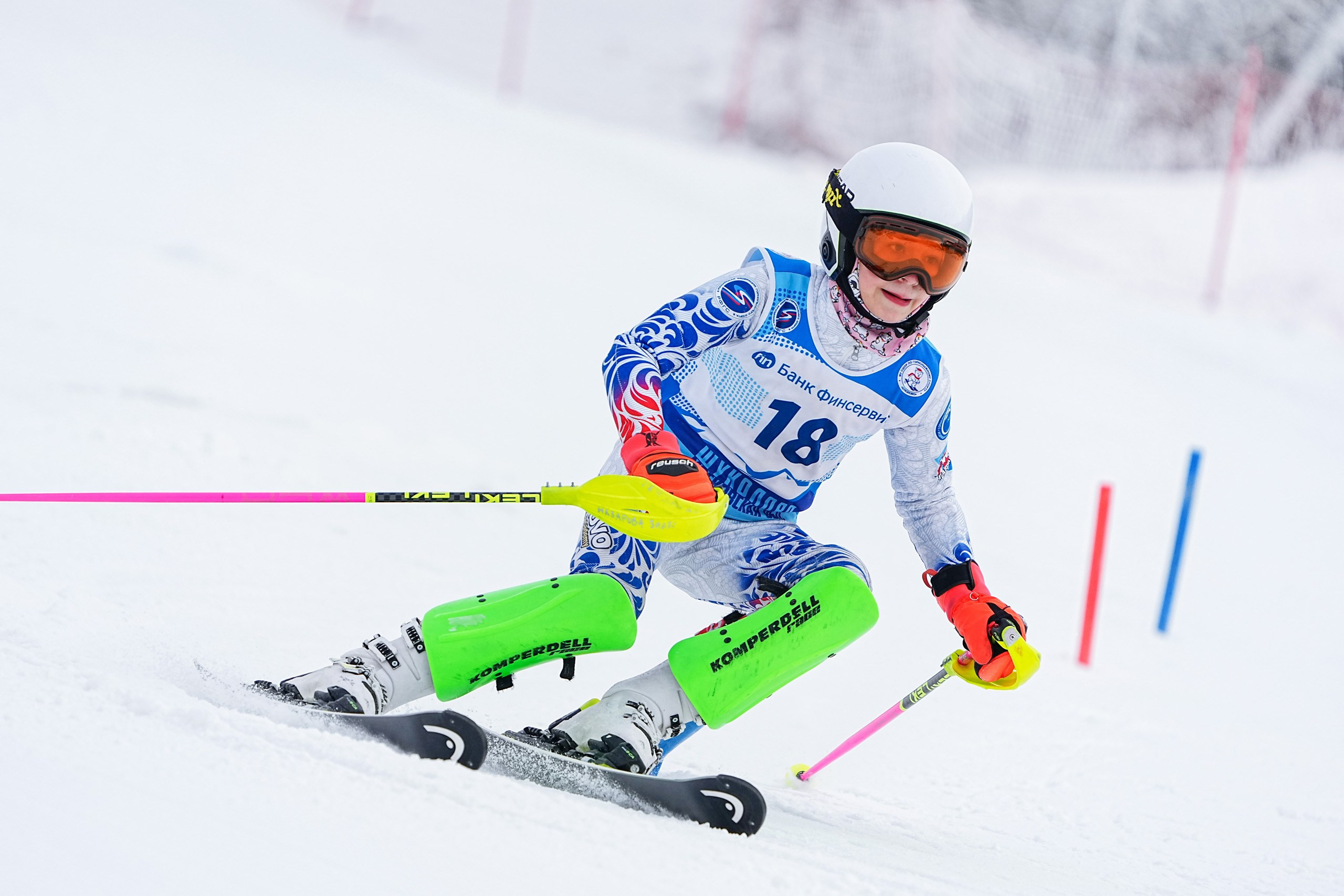 Горные лыжи. Региональные соревнования «На приз Клуба Волен». GS U12. Фотограф Студитский Евгений