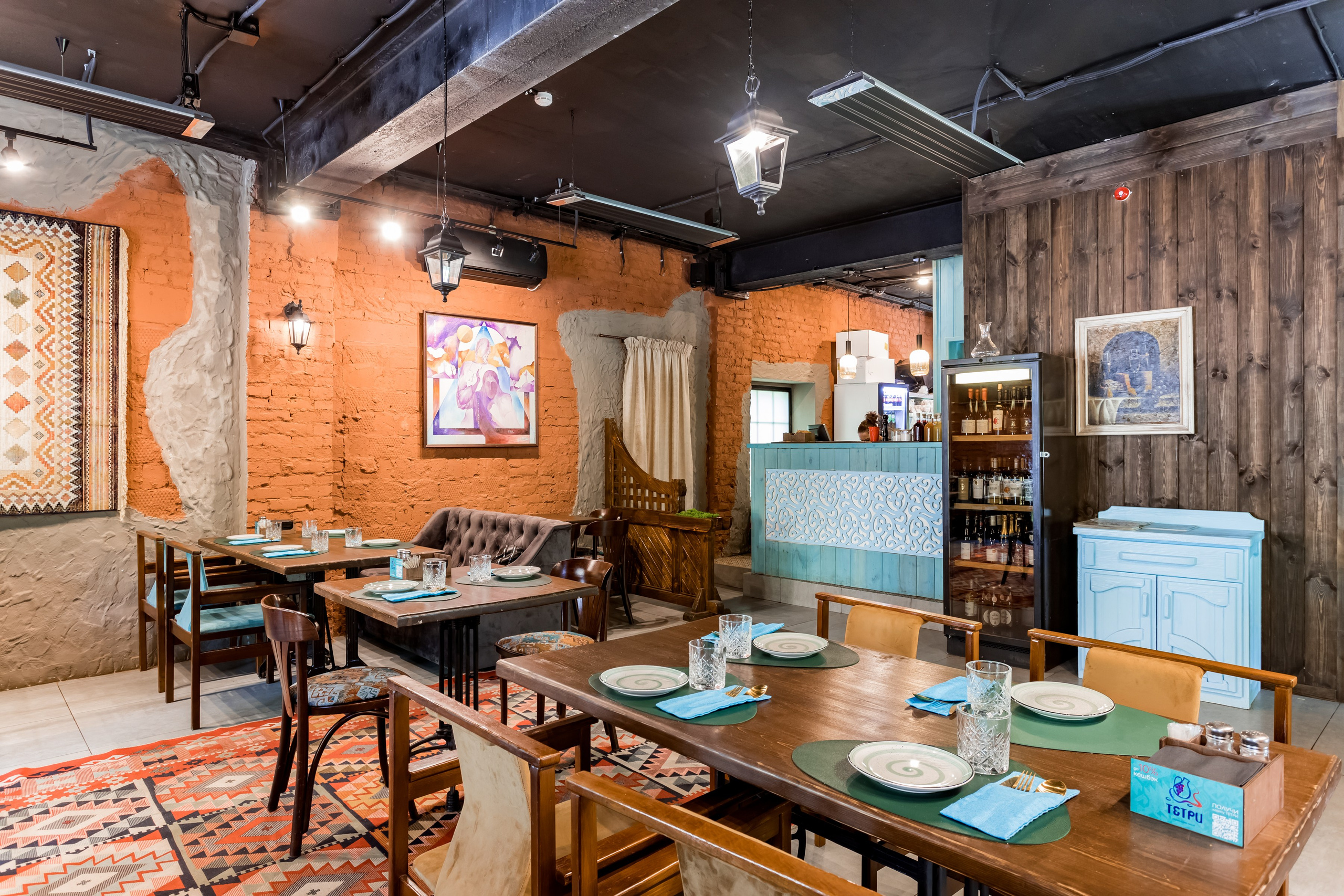 Интерьерная фотосессия для ресторана Тетри на Кунцевской. Интерьеры, Контент, Портреты | Фотограф в Москве Дани Терно