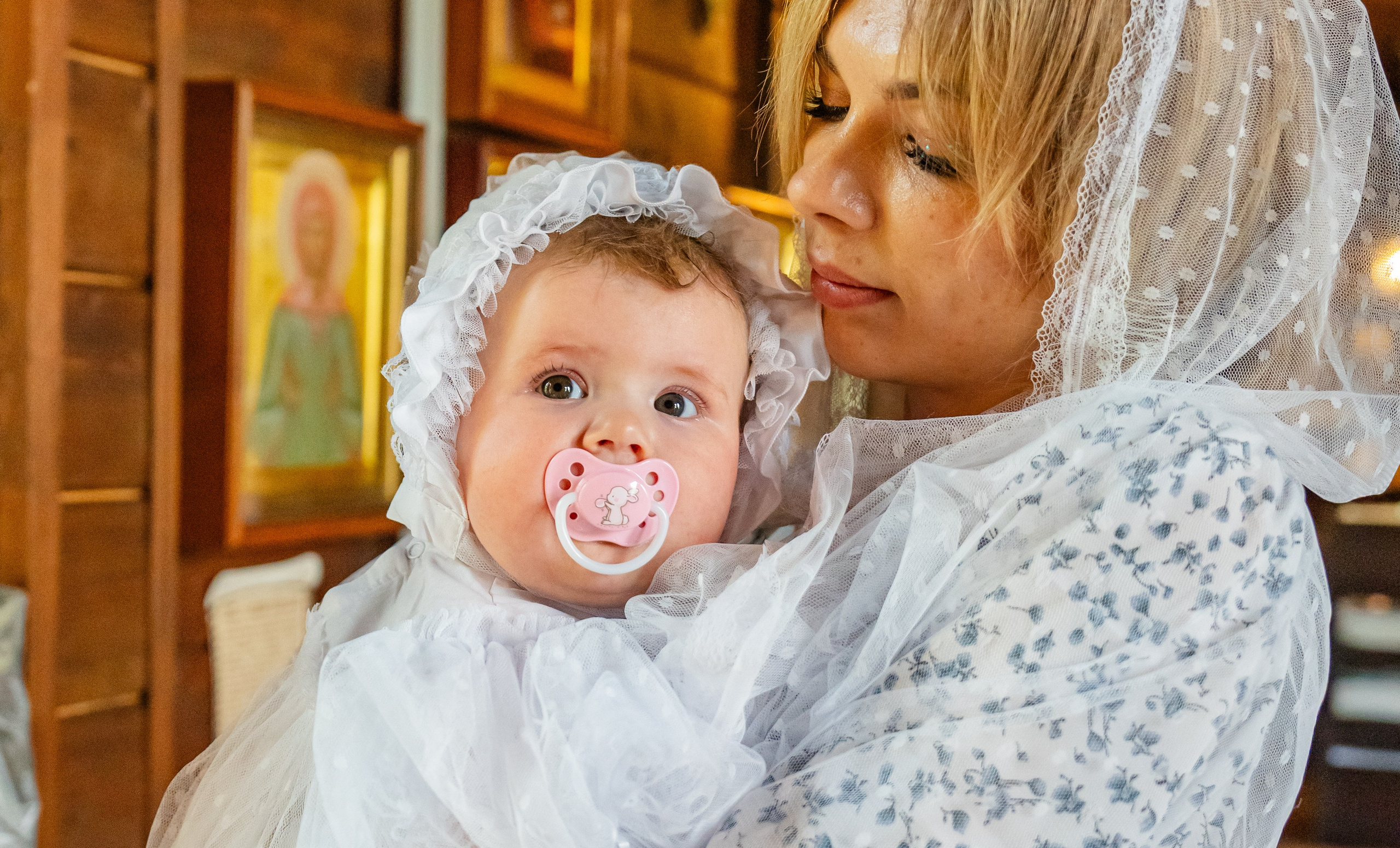 Таинство Крещения Евгении. Крамер Юлиана детский и семейный фотограф