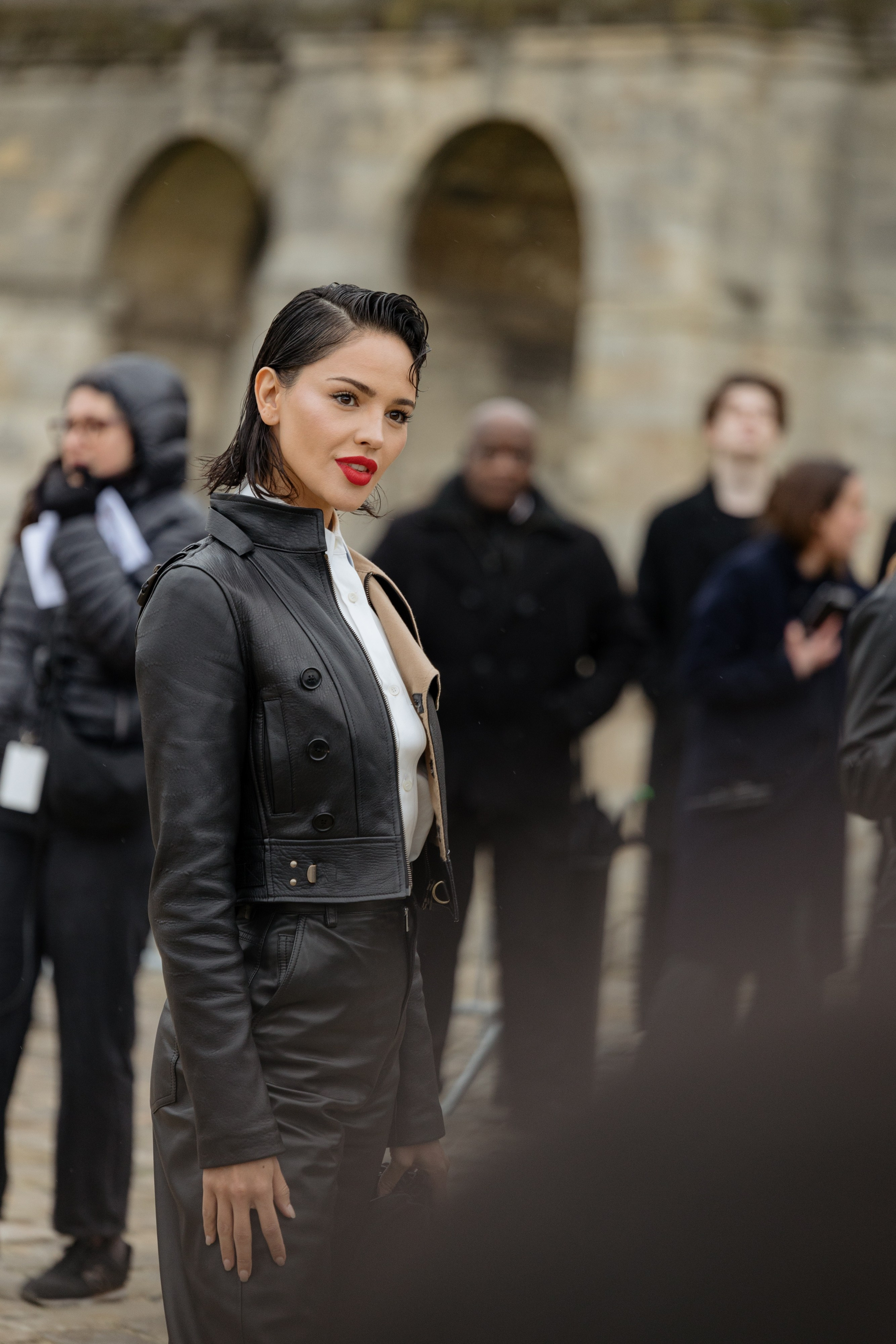 LOEWE PFW WOMENSWEAR FALL-WINTER 24/25. Photographer in Milan Ivan Goncharov