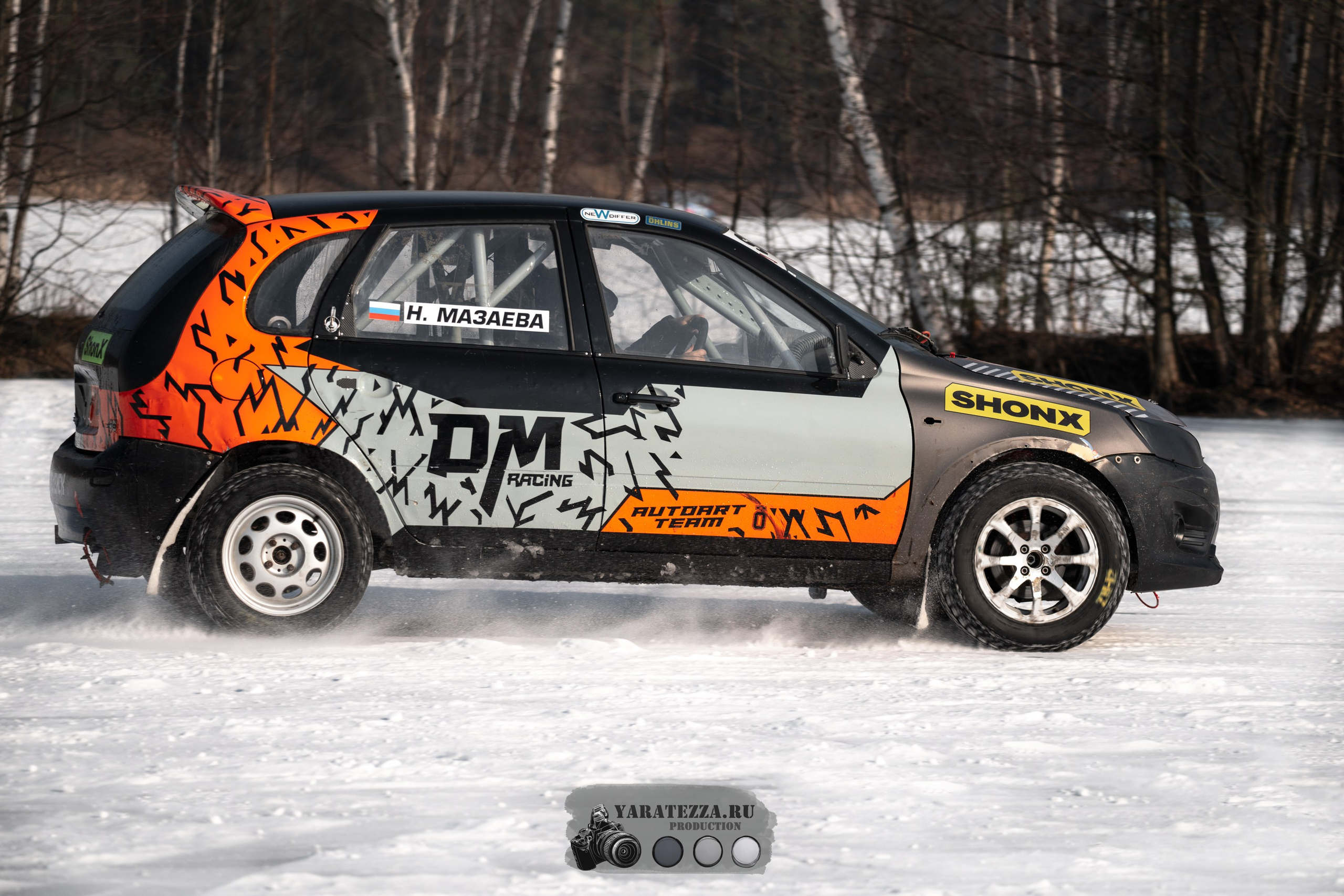 Тренировочный день на ледовой трассе. Yaratezza production