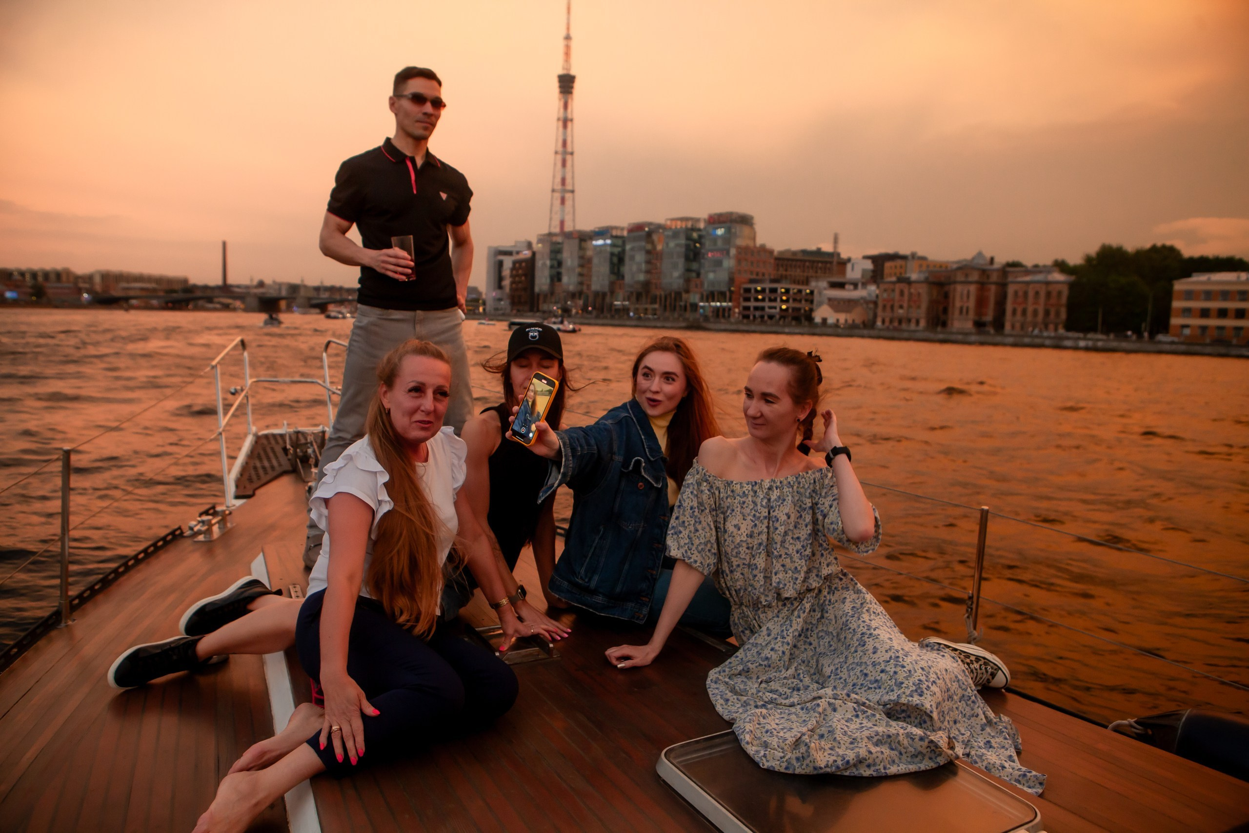 На яхте. Репортажный Фотограф в Санкт-Петербурге Светлана Мосиенко