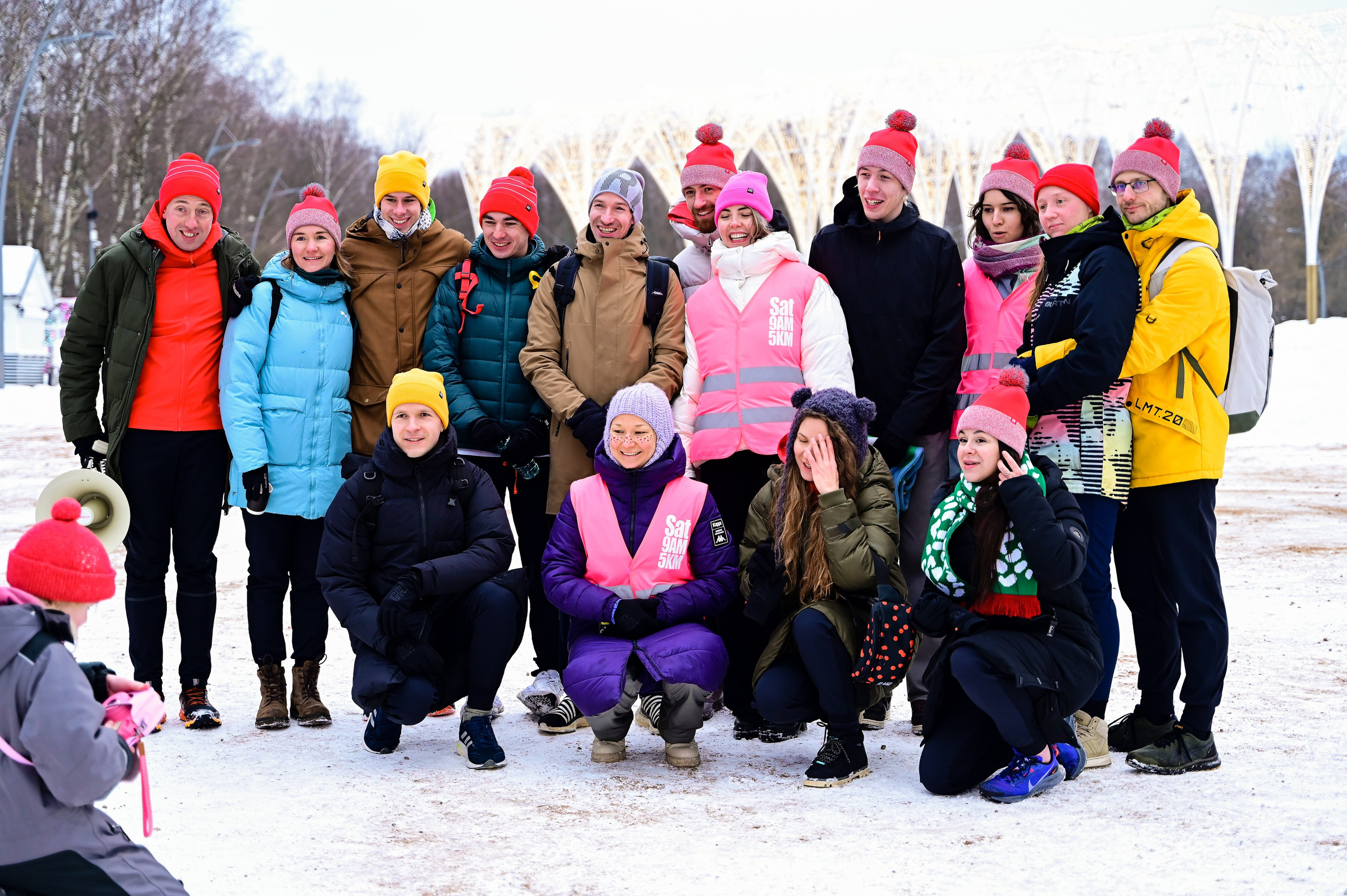 Sat9am5km x GRI (Кузьминки 03.02.24). Фотограф | Ирина Гамзинова | Москва