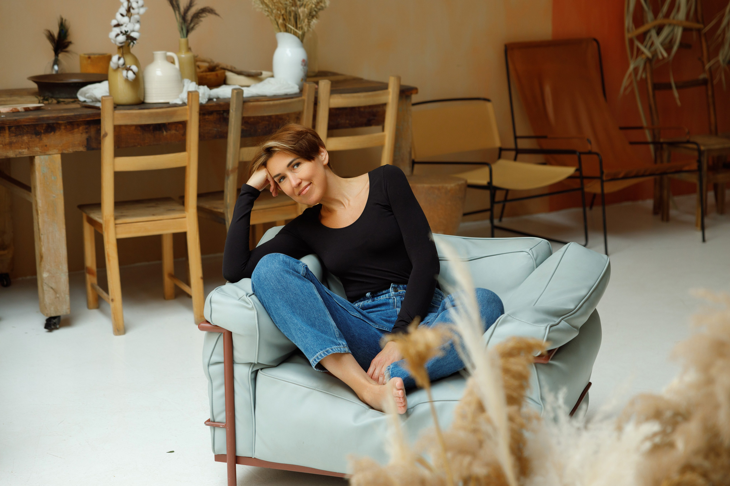 Студийный портрет. Портретный и семейный фотограф в Москве Стаховская Елена