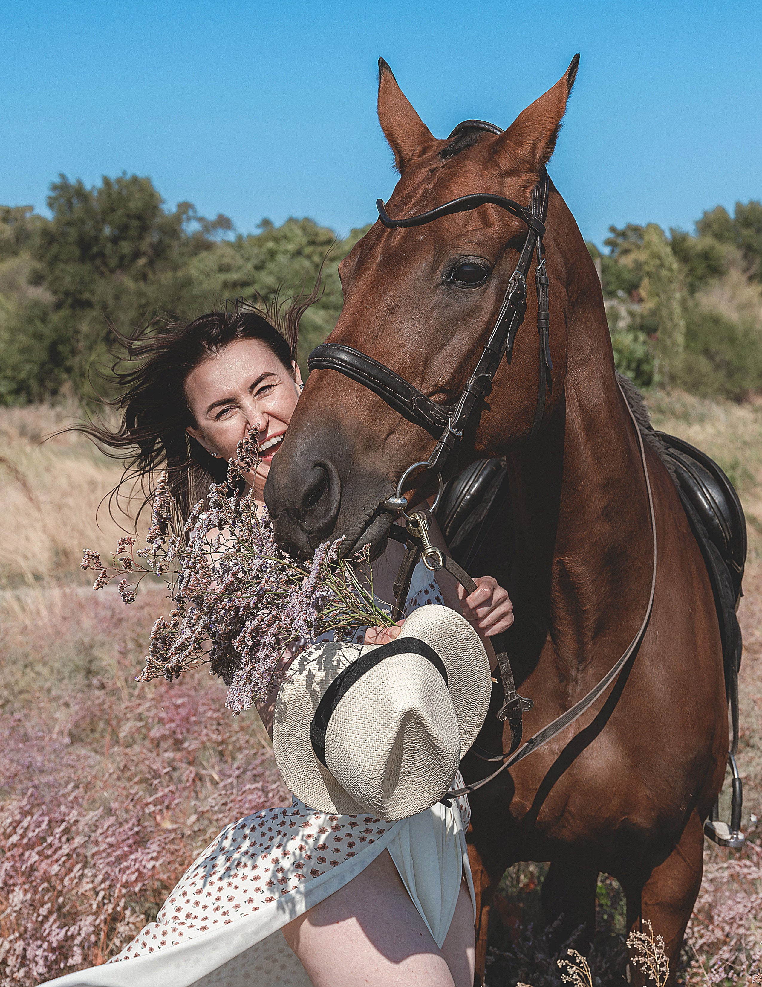 Стильная съёмка с лошадьми. Конный портретный фотограф Наталья Шелест