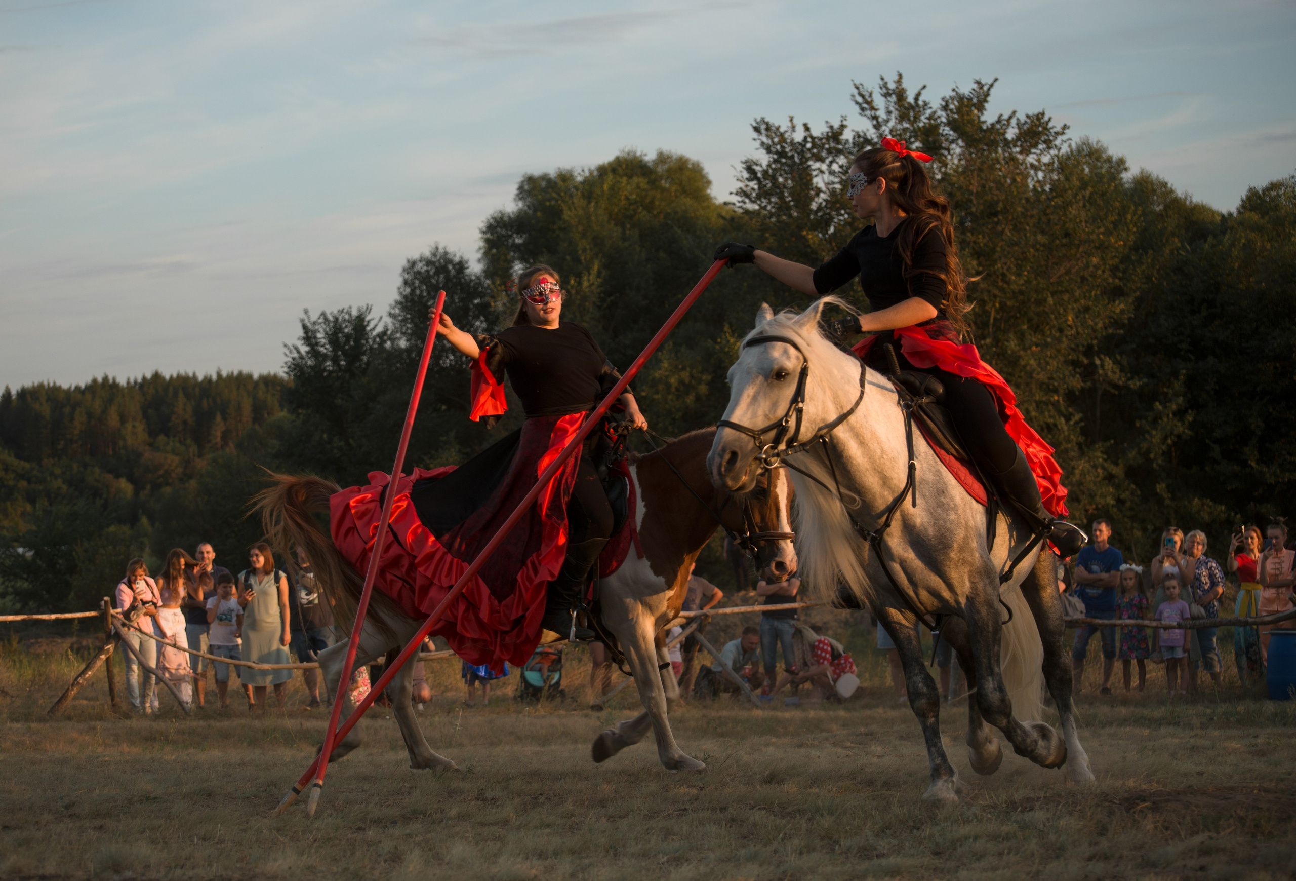 Карнавал Догвинтер. Конный фотограф в Саратове Юлия Иванова