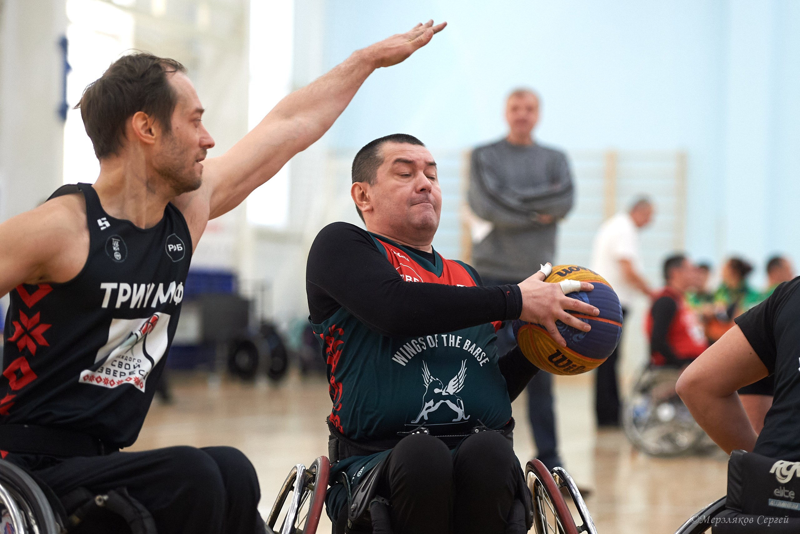 X традиционный Рождественский турнир по баскетболу на колясках. Ижевск. Спортивный репортажный фотограф в Ижевске Сергей Мерзляков