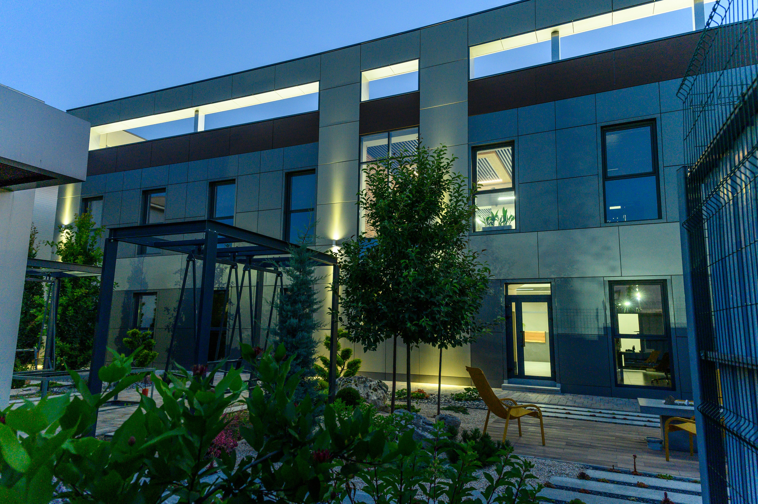 Архитектурная подсветка фасадов зданий. Вячеслав Скрипник Фотограф Краснодар