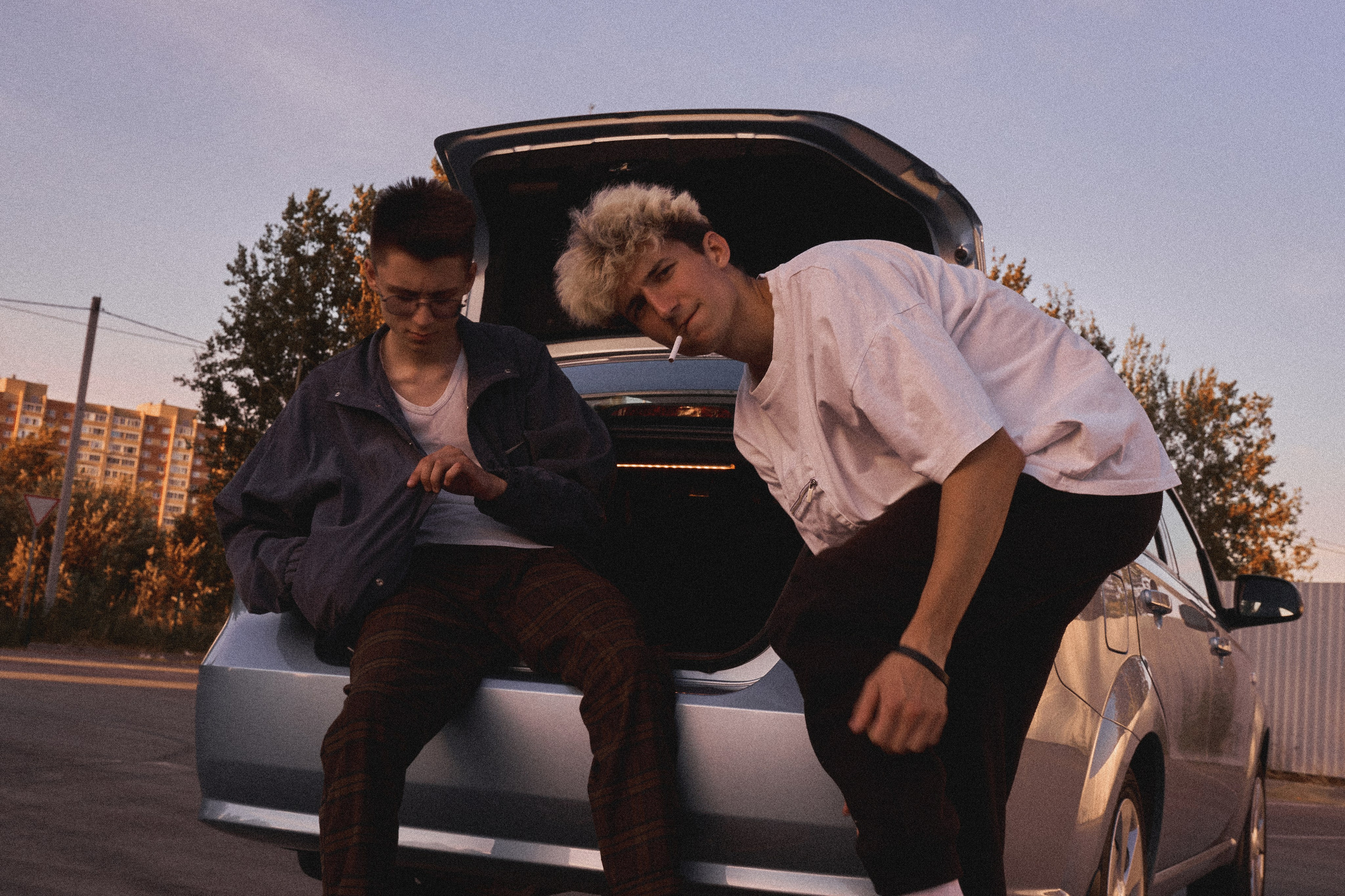 Дима и Захар: съёмка на улице. Фотограф в Москве Анастасия Баева