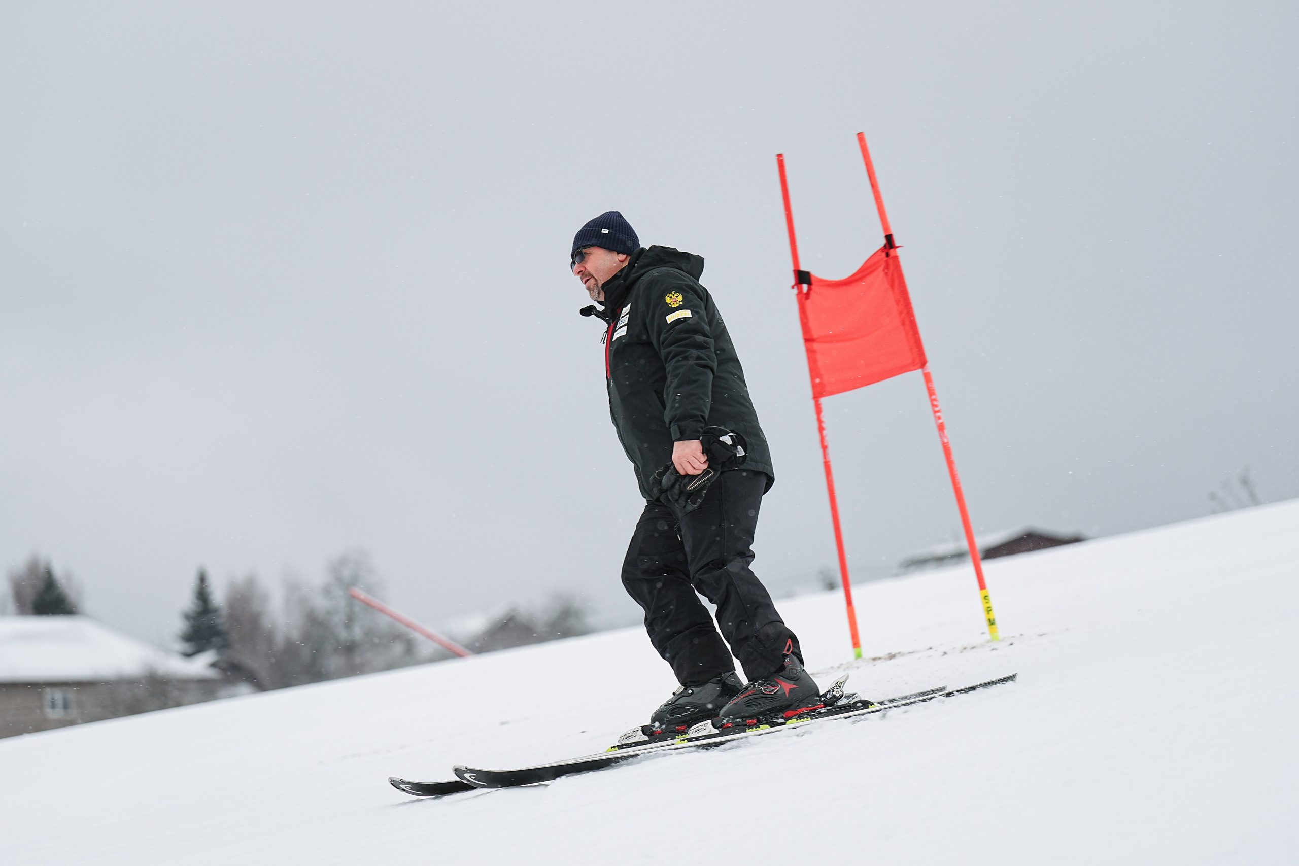 Горные лыжи. Первенство Центрального Федерального Округа. GS U14 Шуколово. Фотограф Студитский Евгений