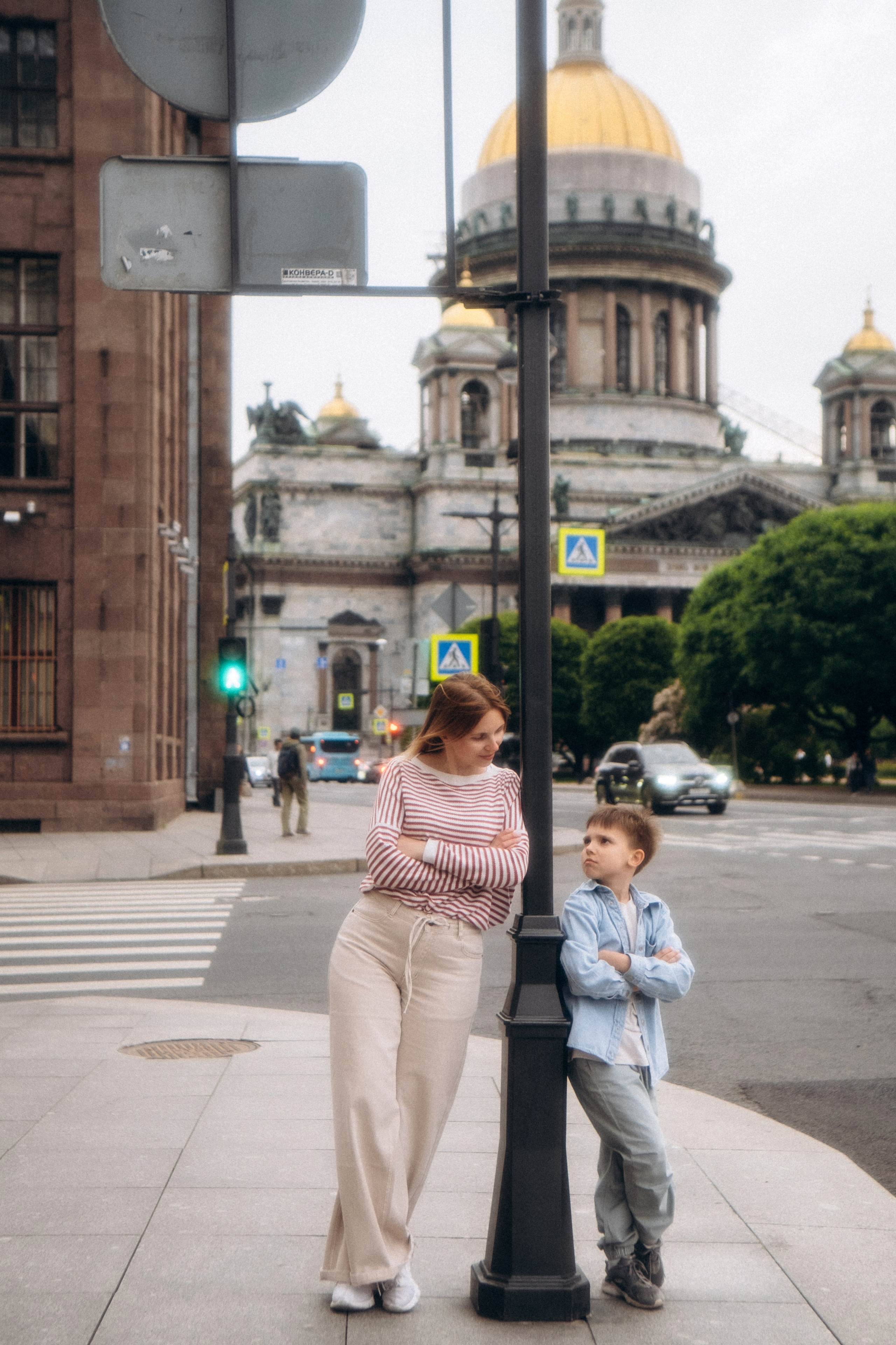 Семейная прогулочная фотосессия в Спб. Фотограф в Санкт-Петербурге Кристина Брянская