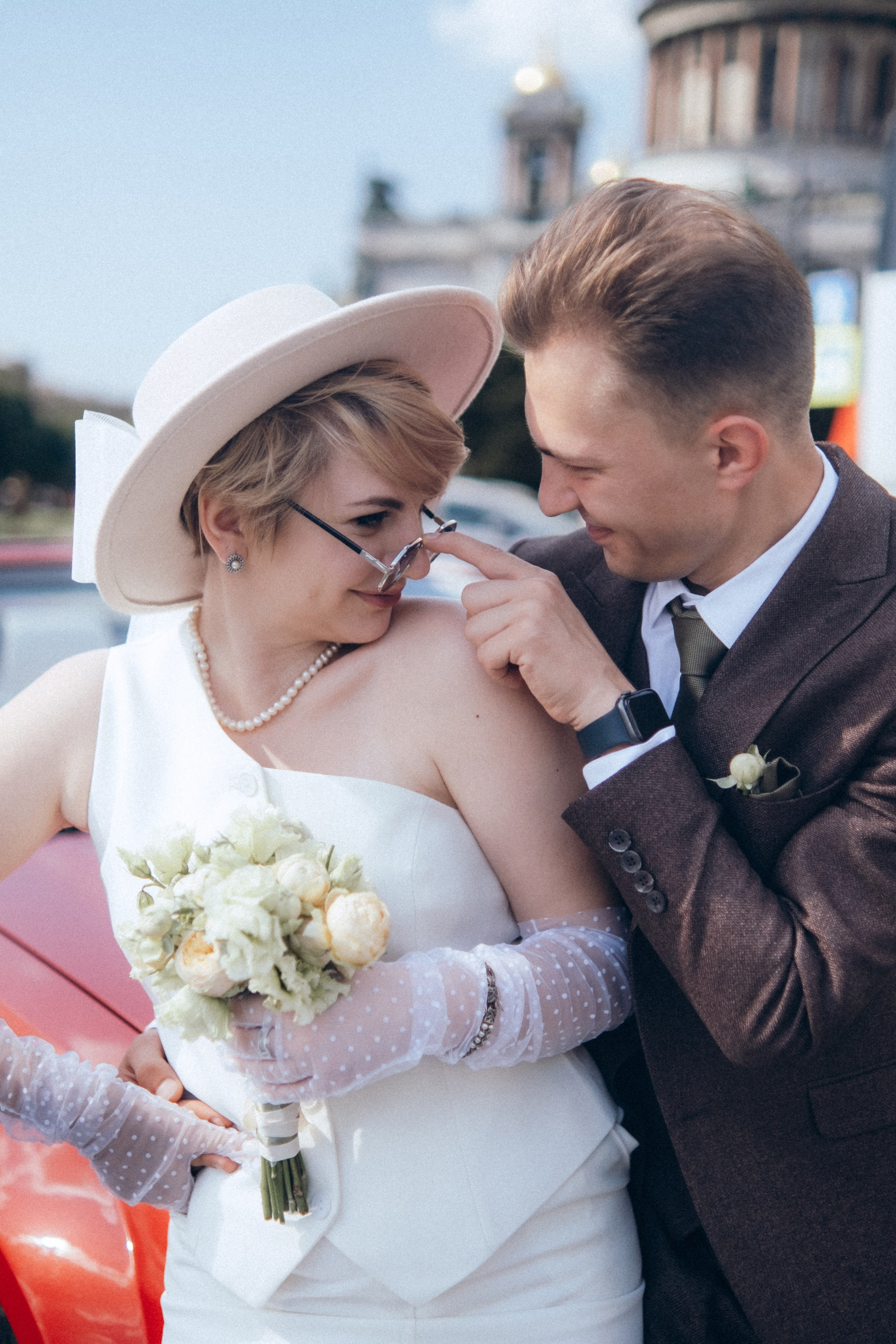 Фрунзенский ЗАГС+прогулка в Центре. Фотограф в Санкт-Петербурге Кристина Брянская