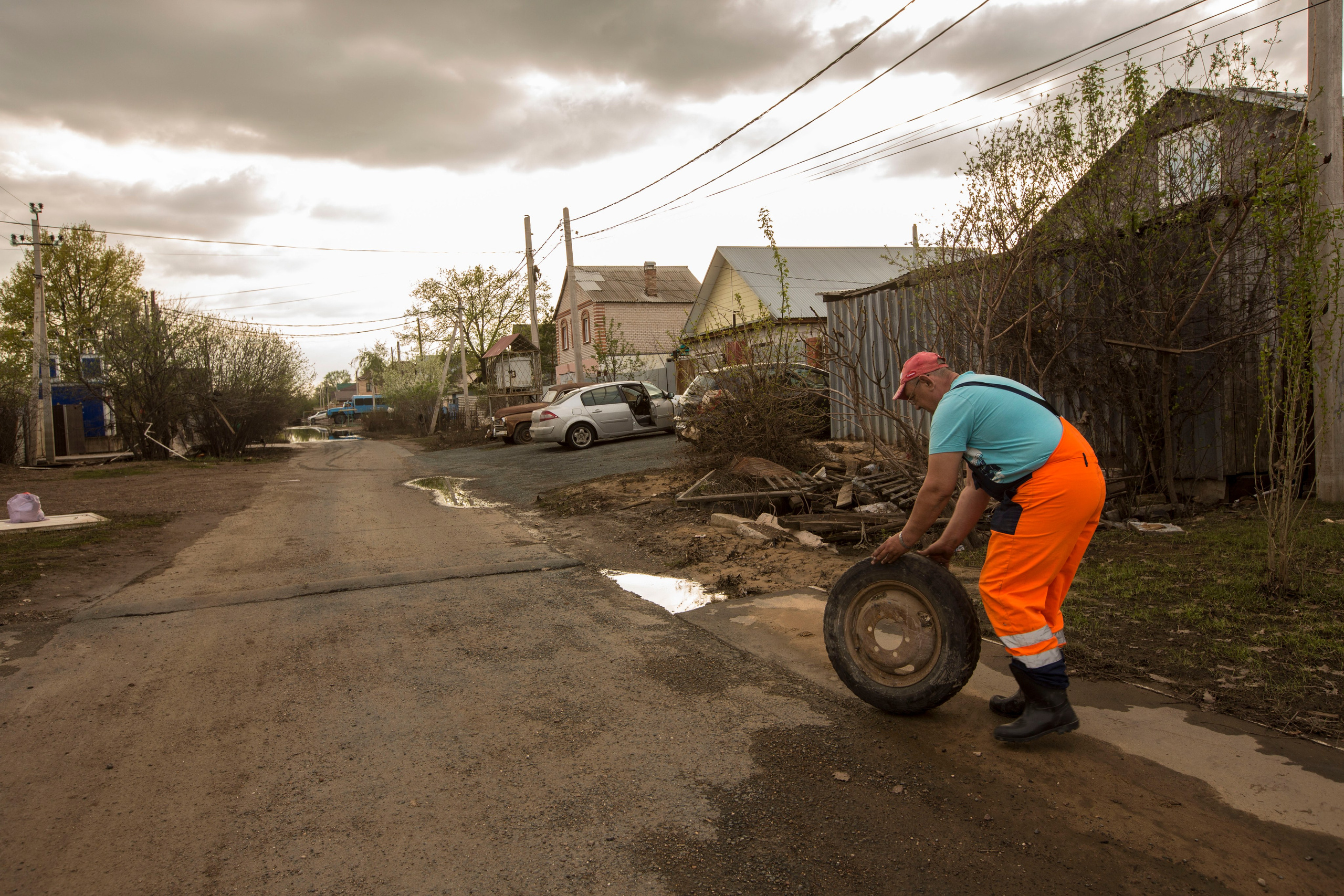 Наводнение в Оренбургской области. Фотограф Анна Барне