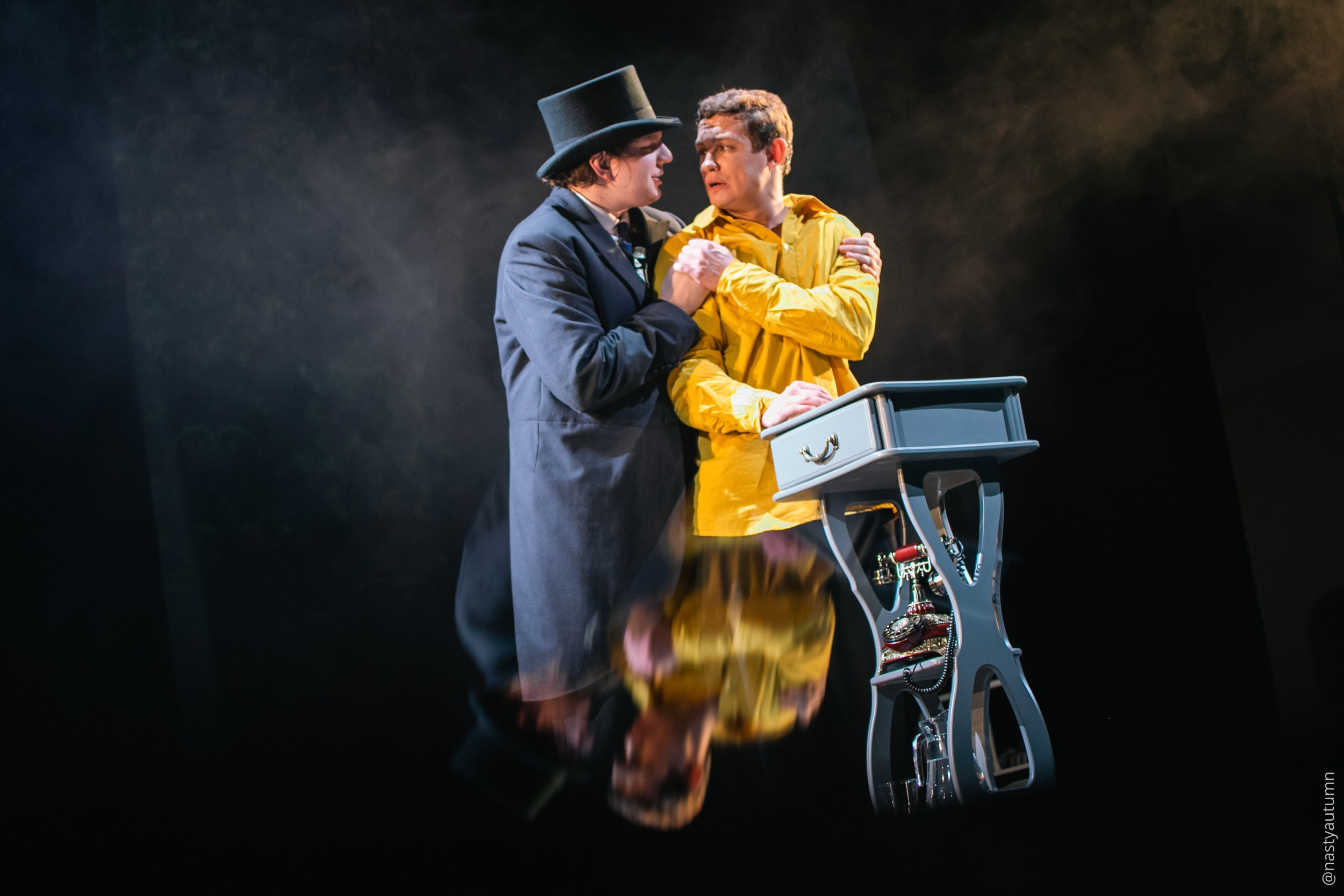 Генеральный прогон «Маяковский. Я сам.». Репортажный и концертный фотограф в Москве Анастасия Осень