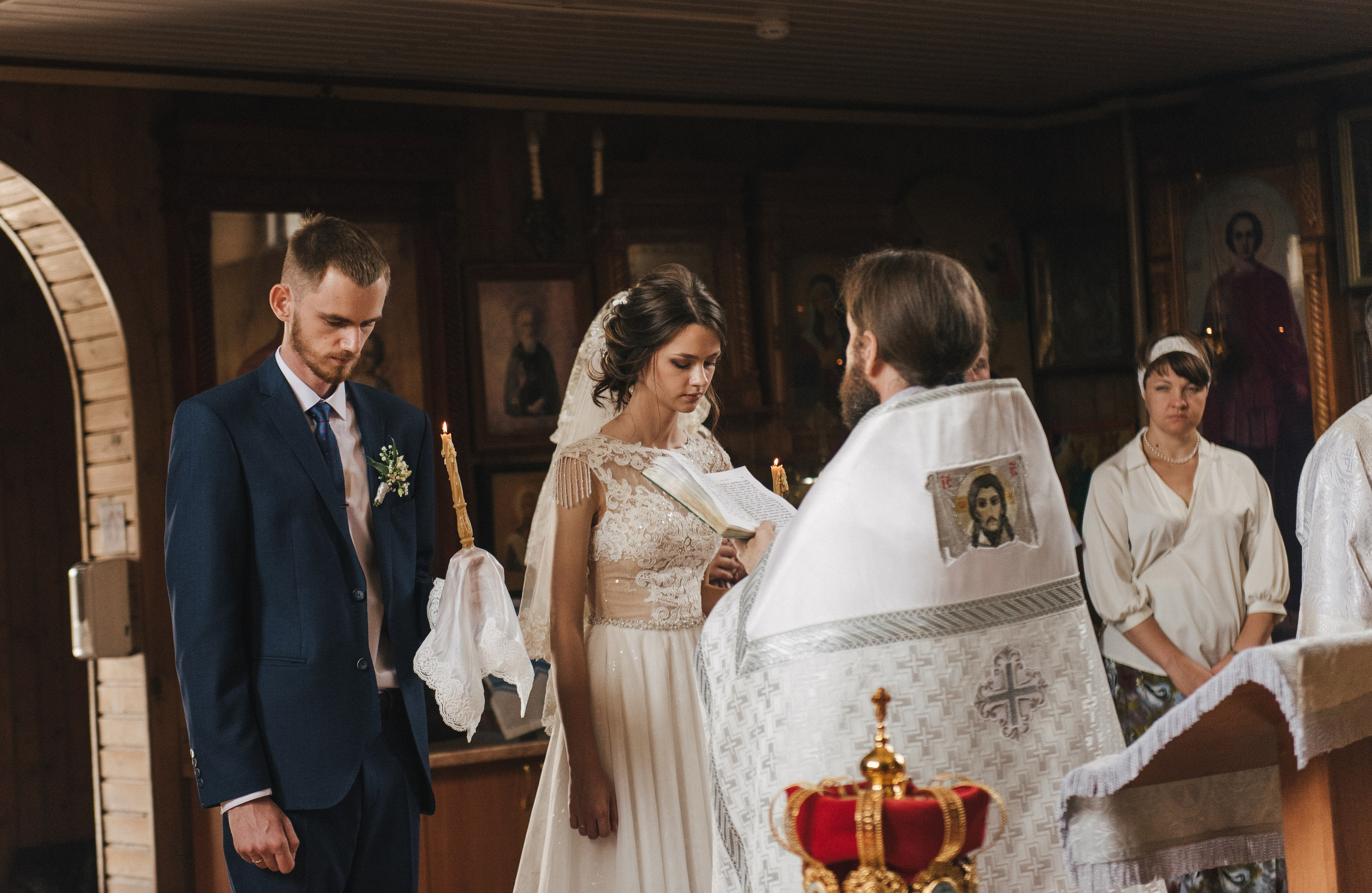 Венчание Никиты и Тони — Храм Иоанна Кронштадского. Свадебный и семейный фотограф Волгоград Москва